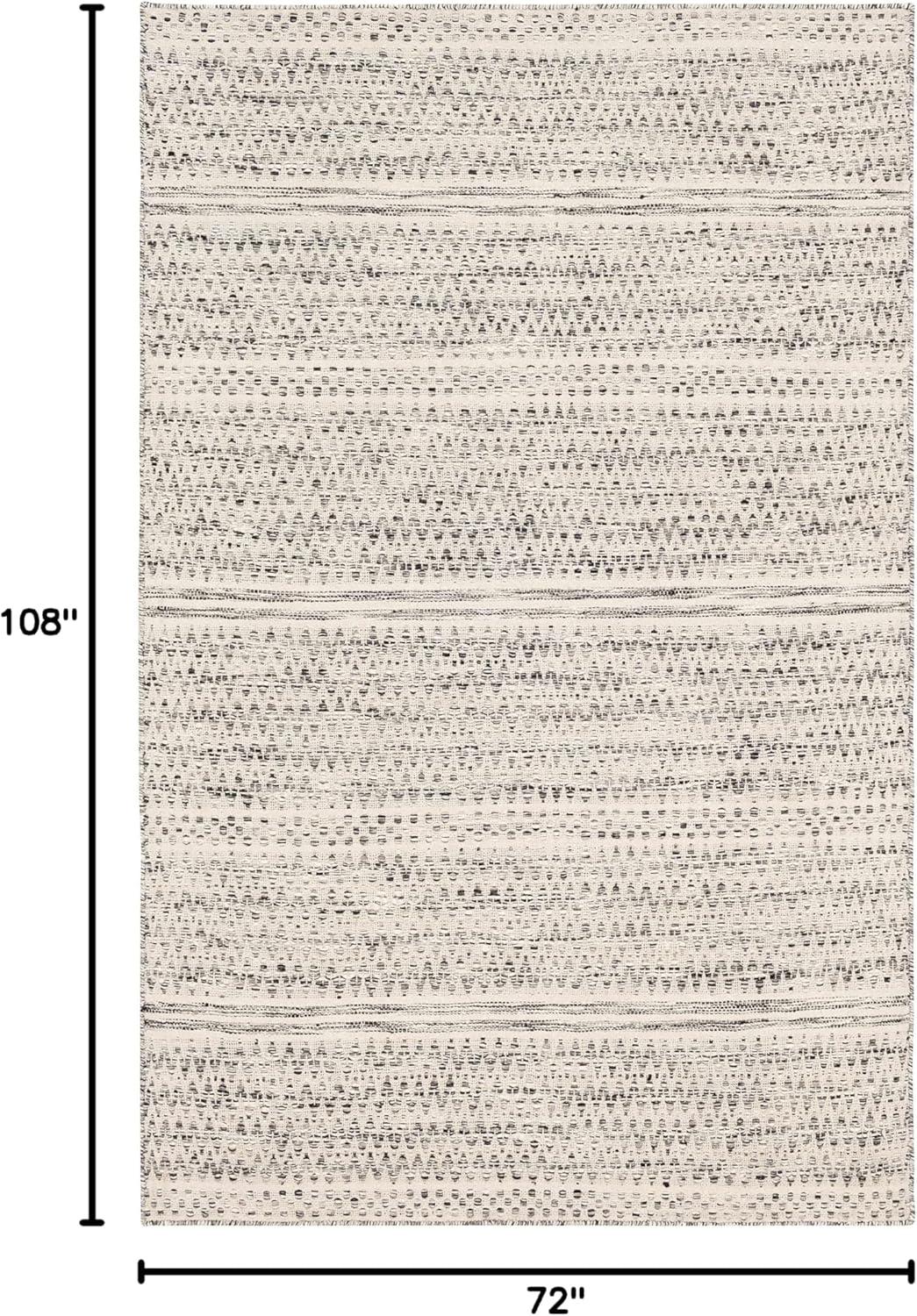 Hauteloom Rectangle Area Rug   White