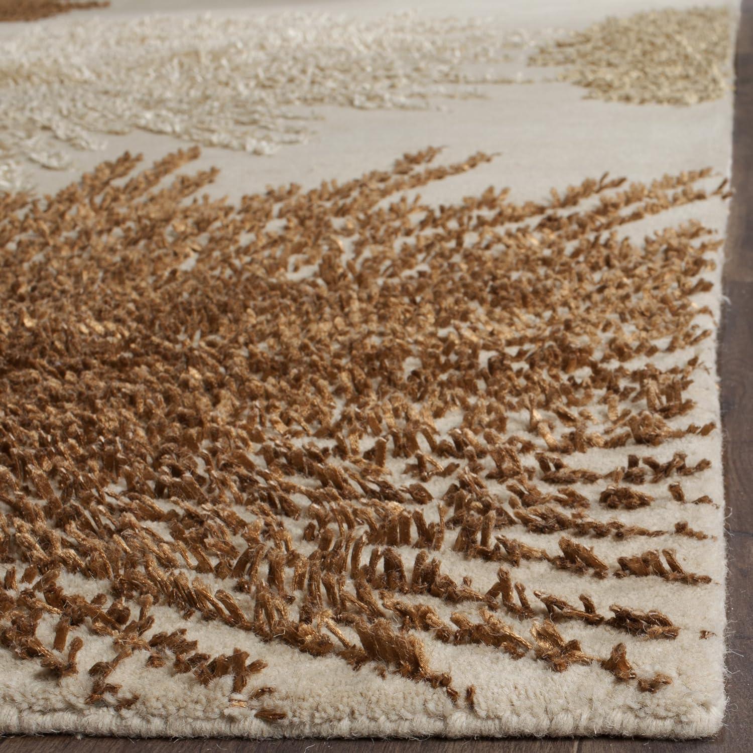 Soho SOH712 Hand Tufted Runner Rug - Beige - 2'6"x12' - Safavieh.