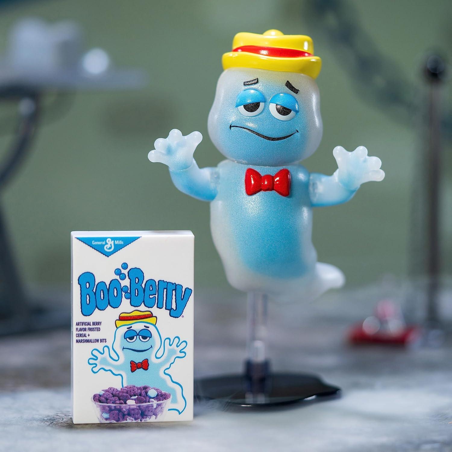 General Mills 6" Scale Boo Berry Glow In The Dark Action Figure