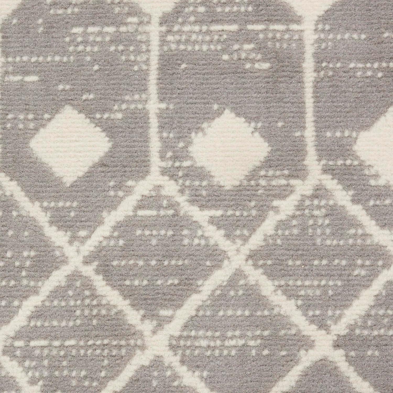 Nourison Grafix GRF37 Indoor Area Rug Grey 7'10" x 9'10"