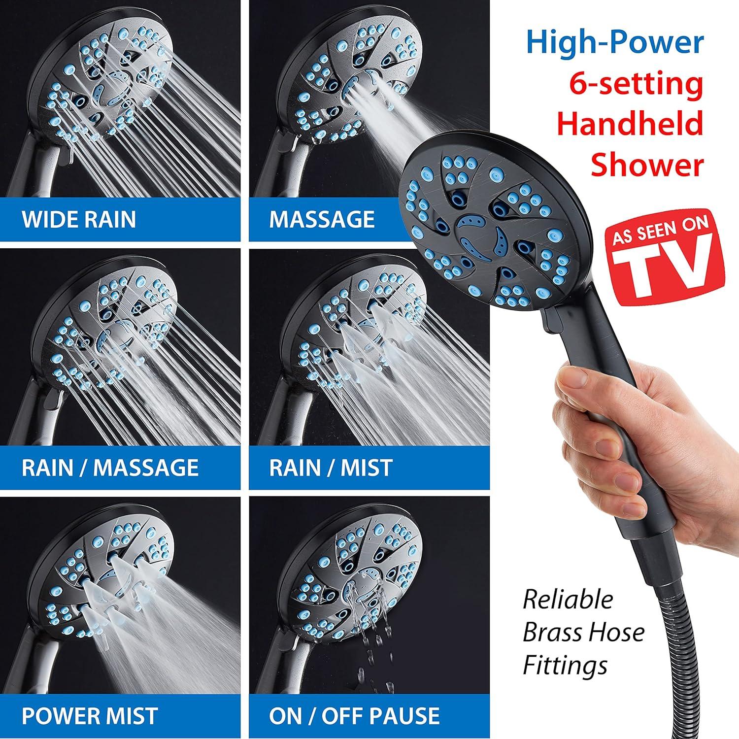 Dual Shower Head 2.5 GPM GPM