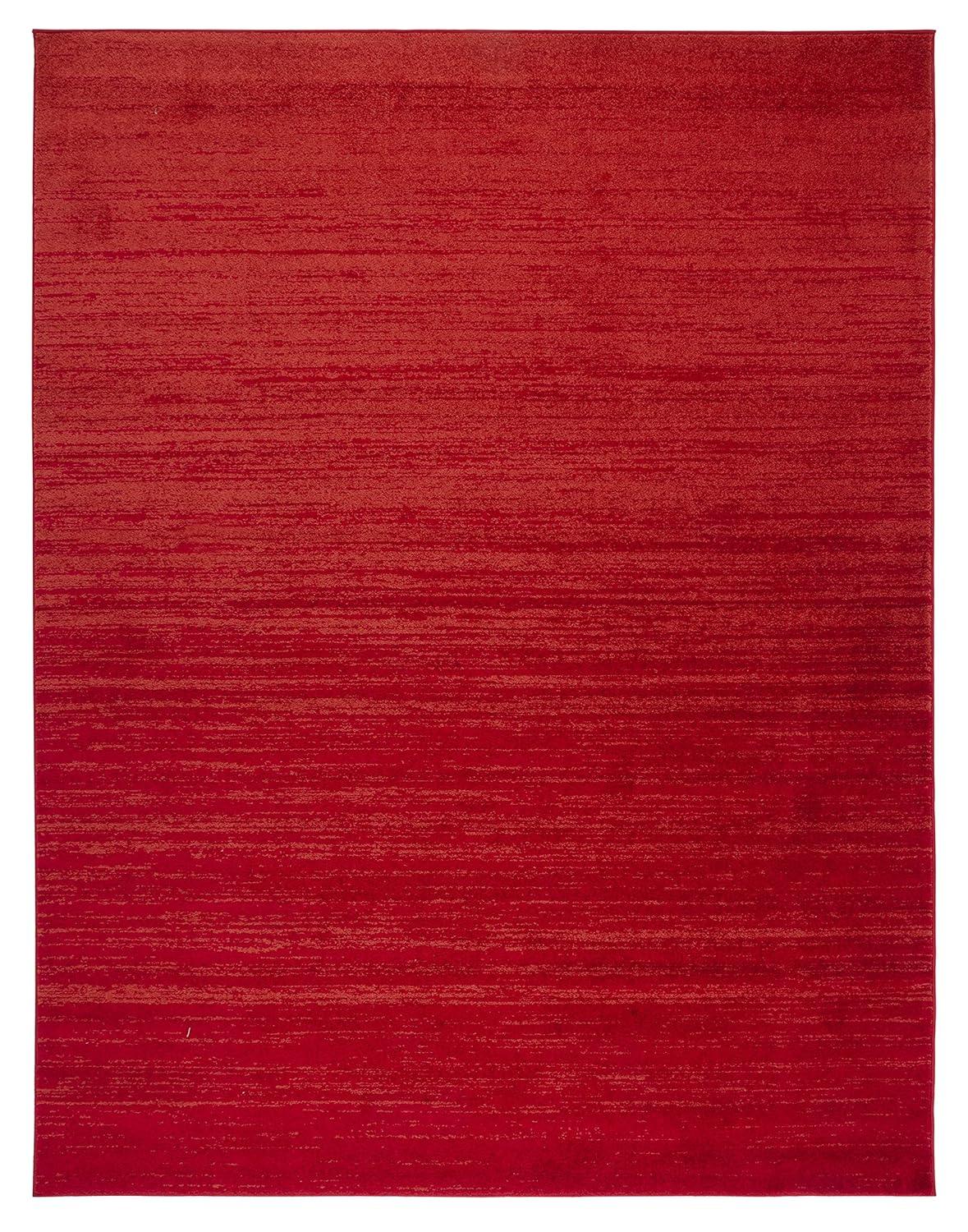 Adirondack ADR113 Machine Made Indoor Area Rug - Red/Grey - 6'x9' - Safavieh