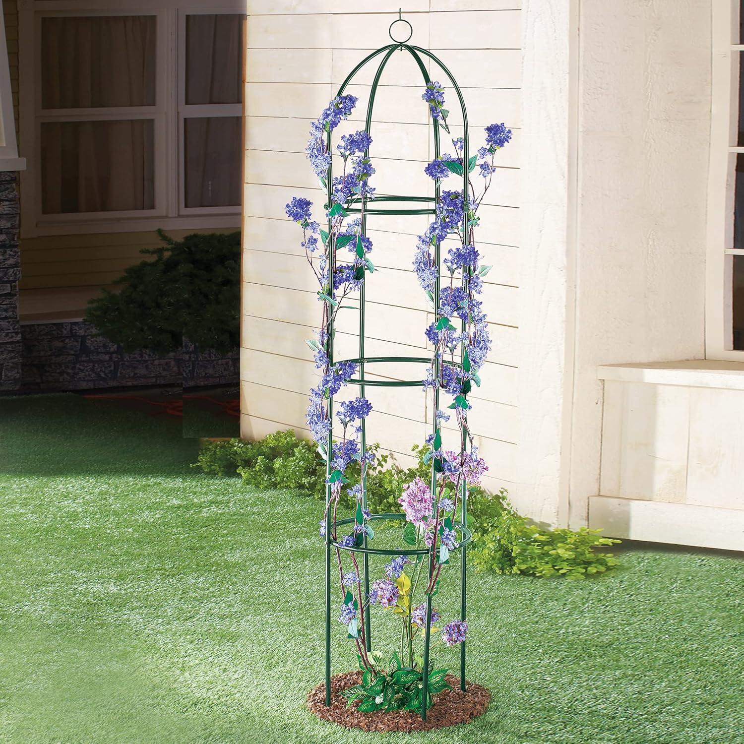 Collections Etc 6ft Garden Plant Trellis 16.25 X 16.25 X 75