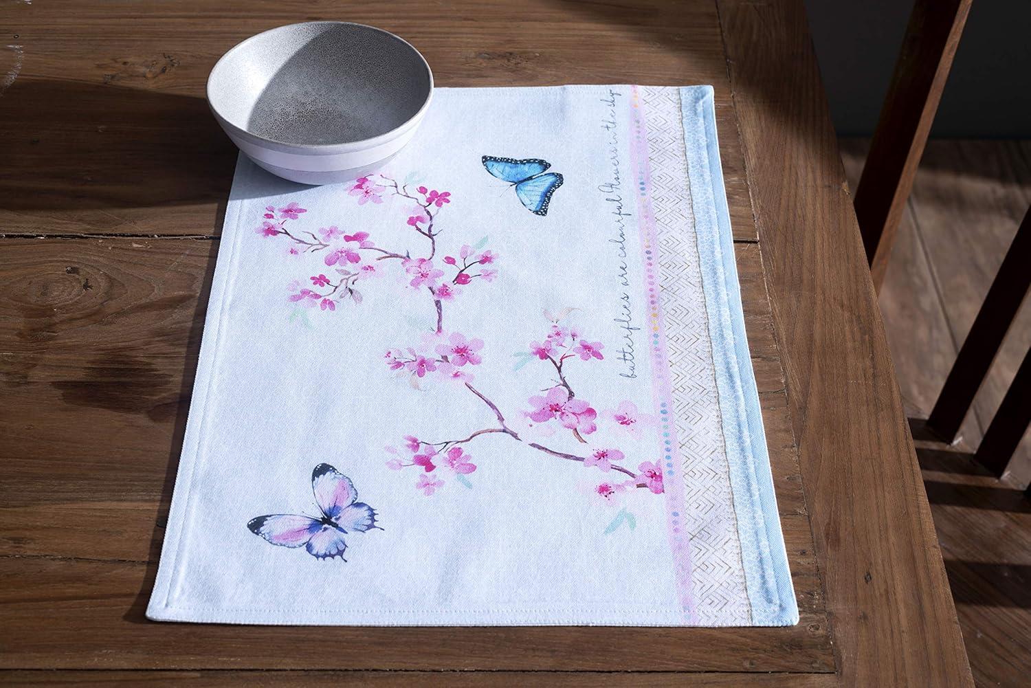 Cotton No Pattern Rectangle Placemat