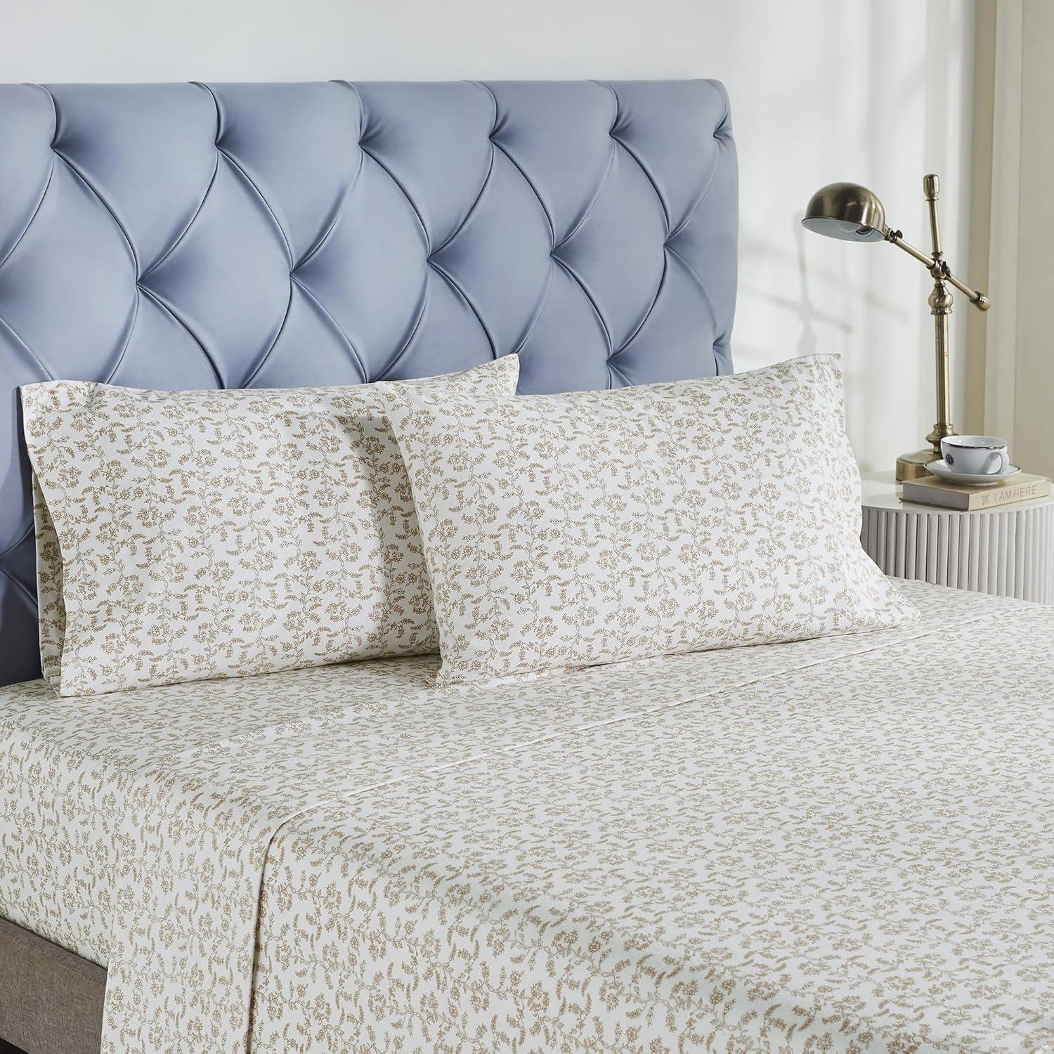 Modern Threads Modern Threads 4-Piece 100% Cotton Flannel Sheet Set – Soft and Durable for Every Season