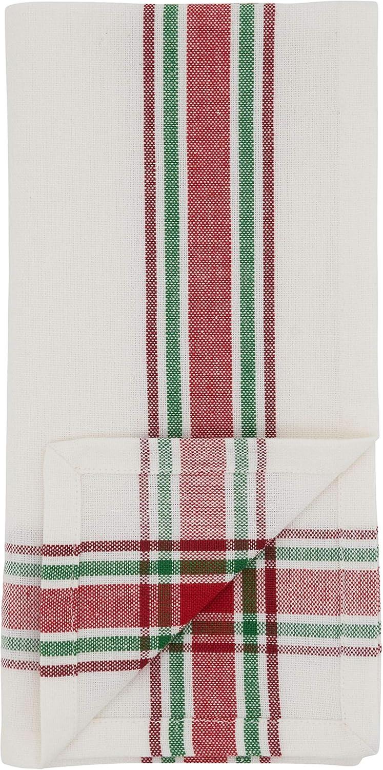 Gracie Oaks Aomame Cotton Plaid Rectangle Napkin (Set of 4)