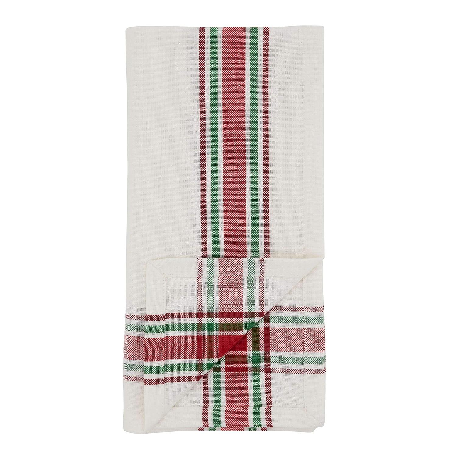 Gracie Oaks Aomame Cotton Plaid Rectangle Napkin (Set of 4)