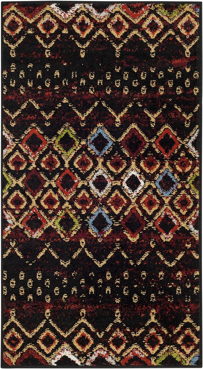 Safavieh Amsterdam Gladwin Geometric Area Rug, Black/Multi, 2'3" x 4'