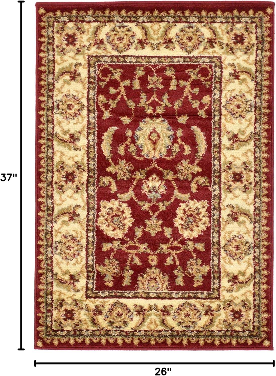 Unique Loom Voyage Collection Area Rug - St. Louis (2' 2" x 3' 1" Rectangle Red/Gold)