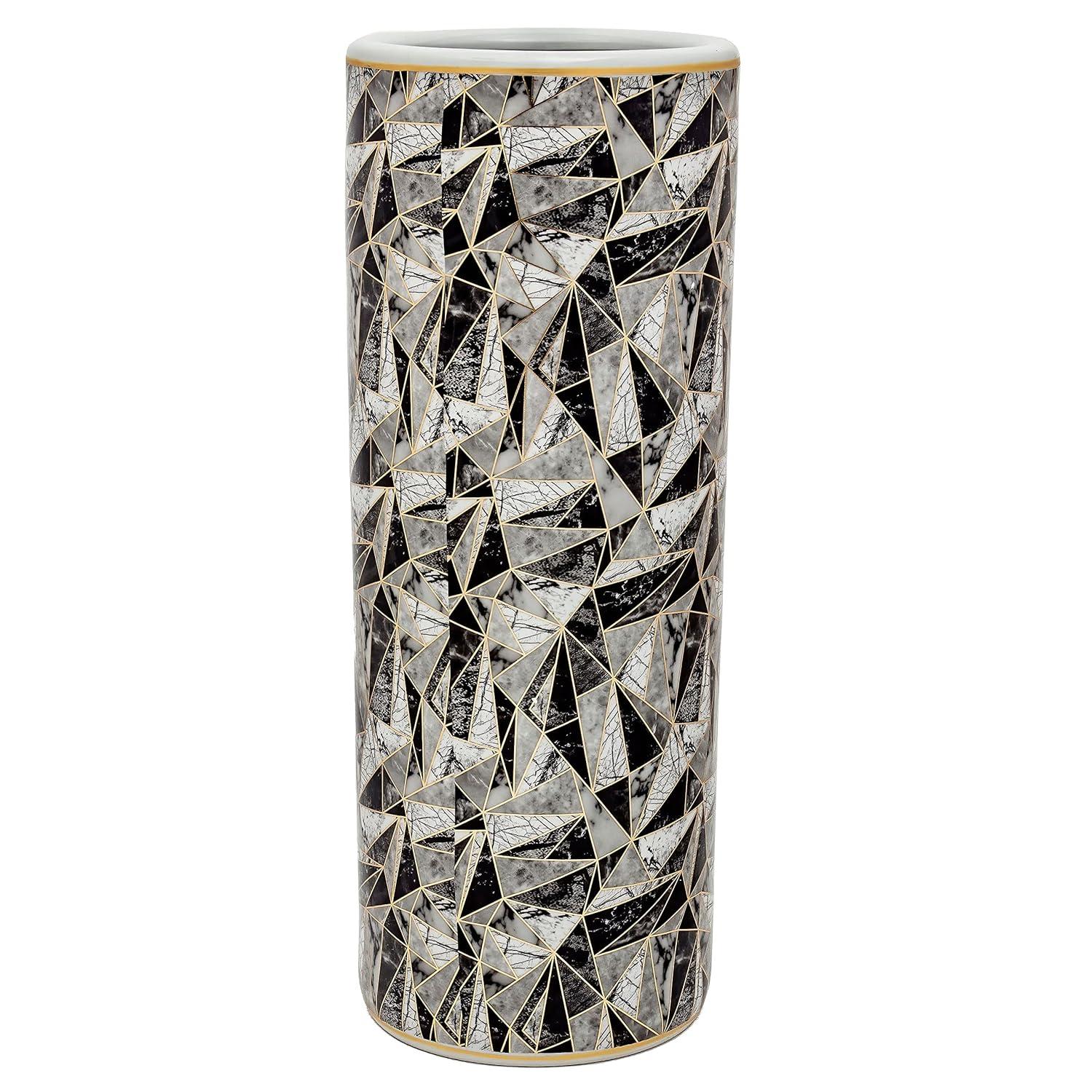 Everly Quinn Handmade Ceramic / Porcelain Floor Vase