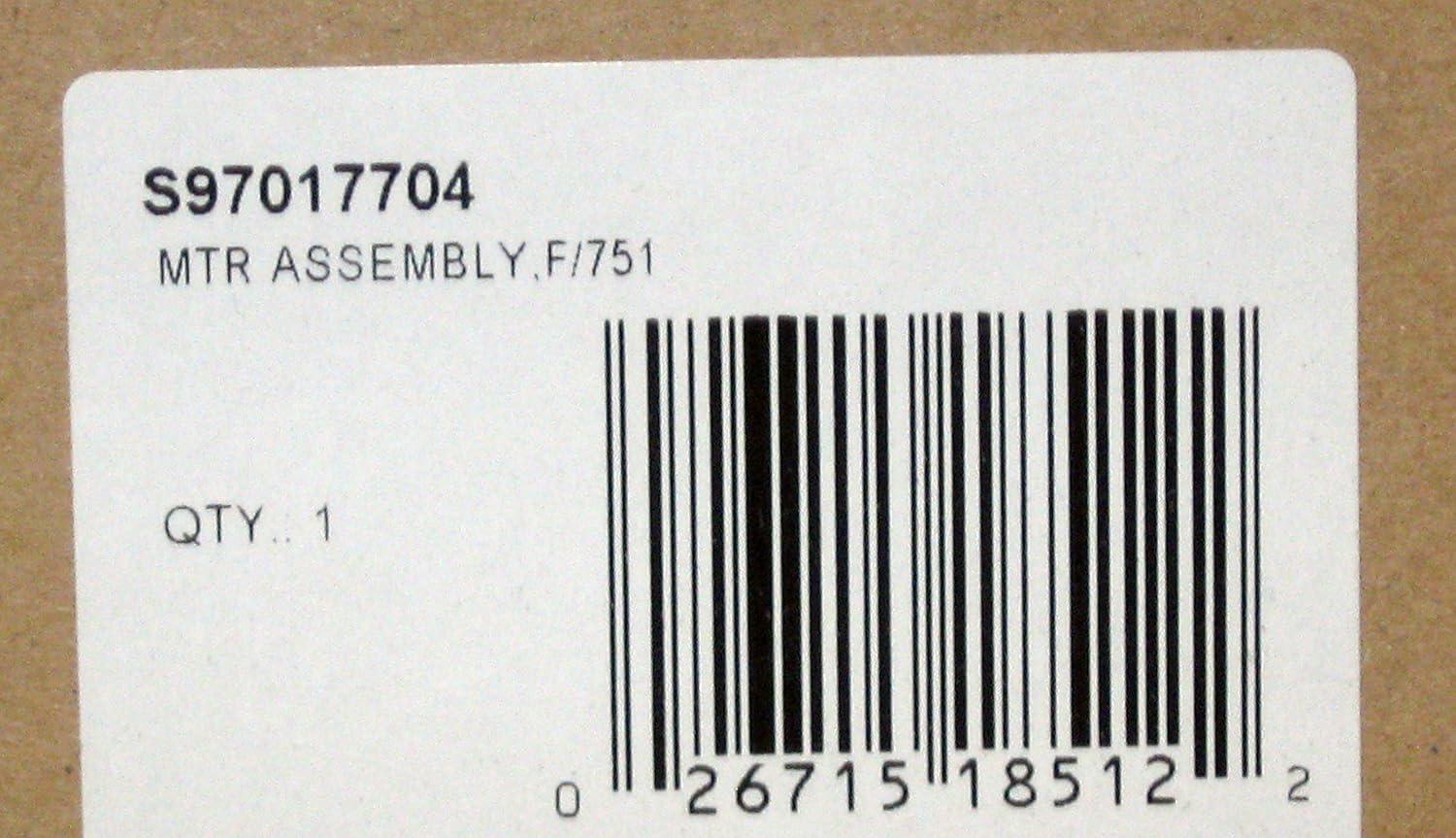 97017705 Motor Assembly for NuTone, 97017705 Bathroom Exhaust Fan, Replacement for 8663RP 8664RP 671R 672R Broan 750 751 752 Fan Ventilation, Replaces 86933000/JA2B104N