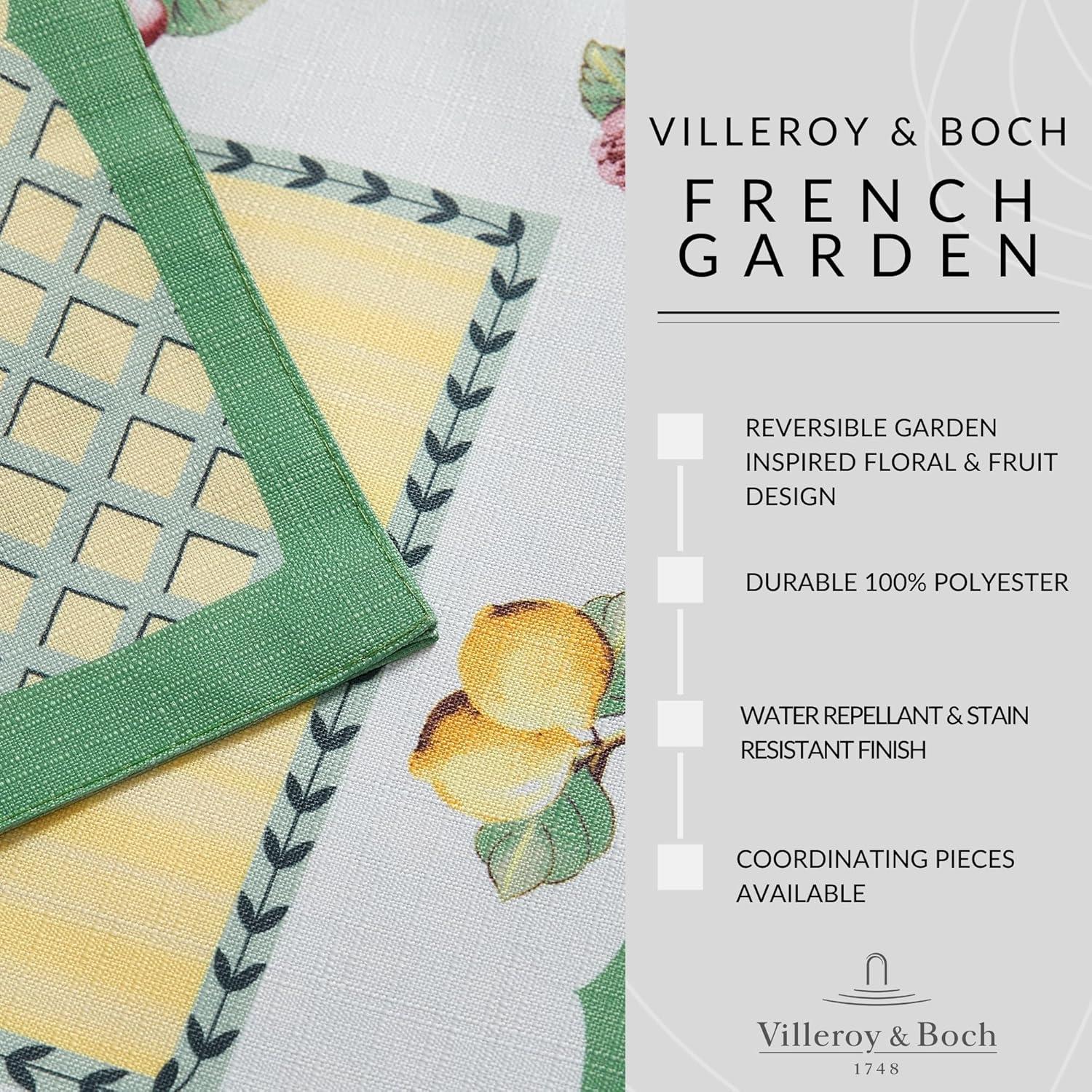 French Garden Fleurence Stain and Water Resistant Placemats