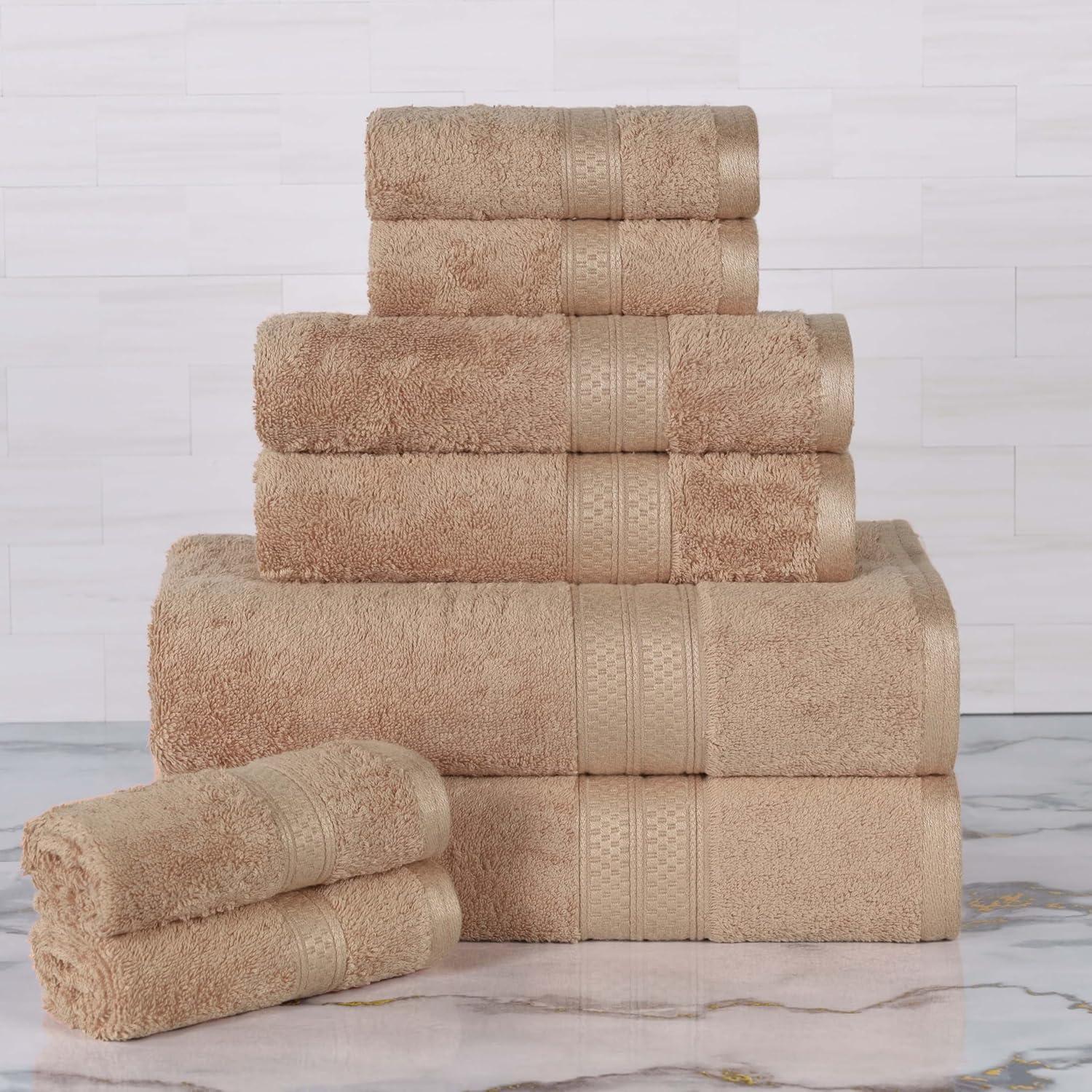 Superior Zinnia 60% Cotton And 40% Rayon From Bamboo Terrycloth Bath Towels