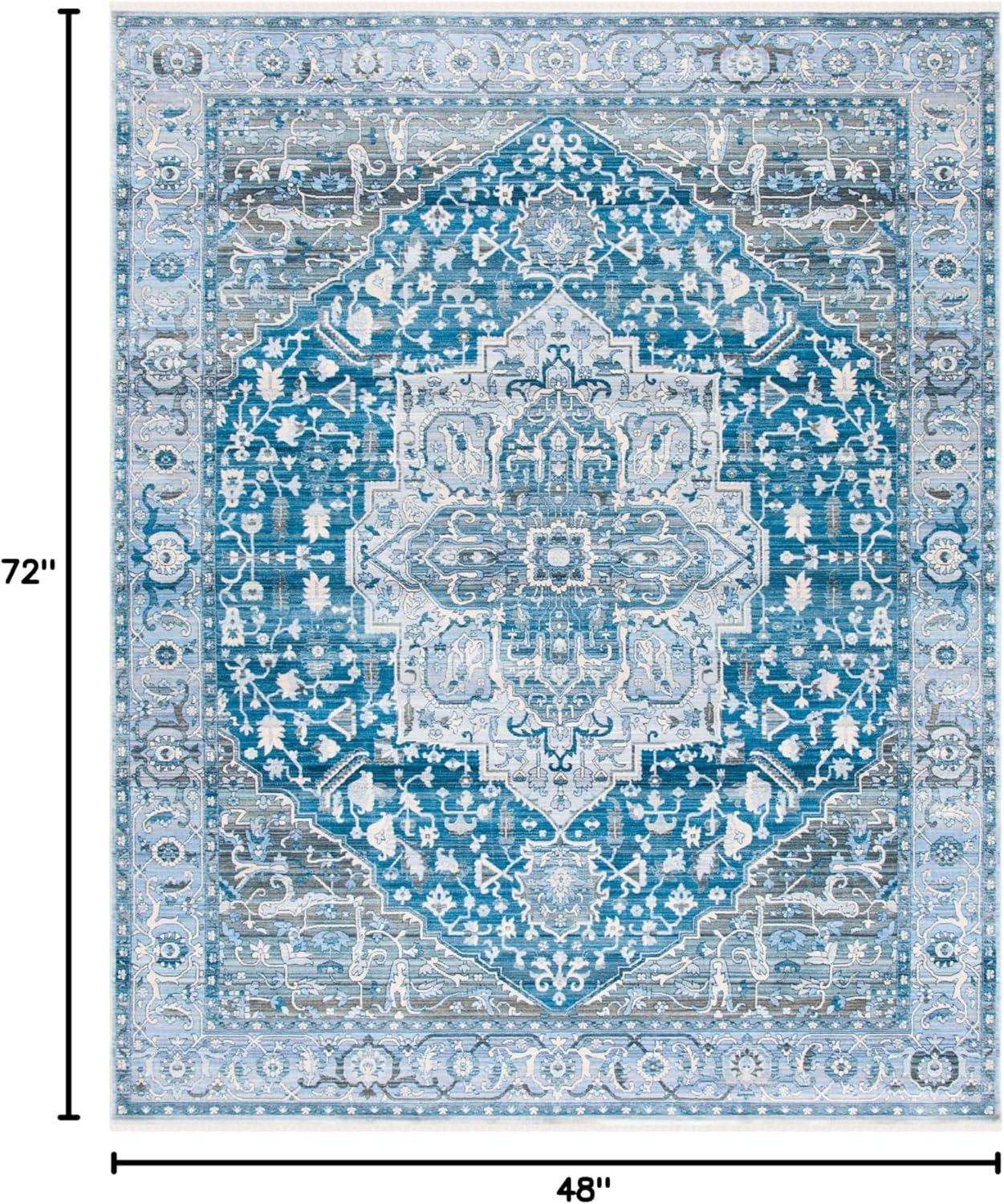 Vintage Persian VTP479 Power Loomed Area Rug  - Safavieh