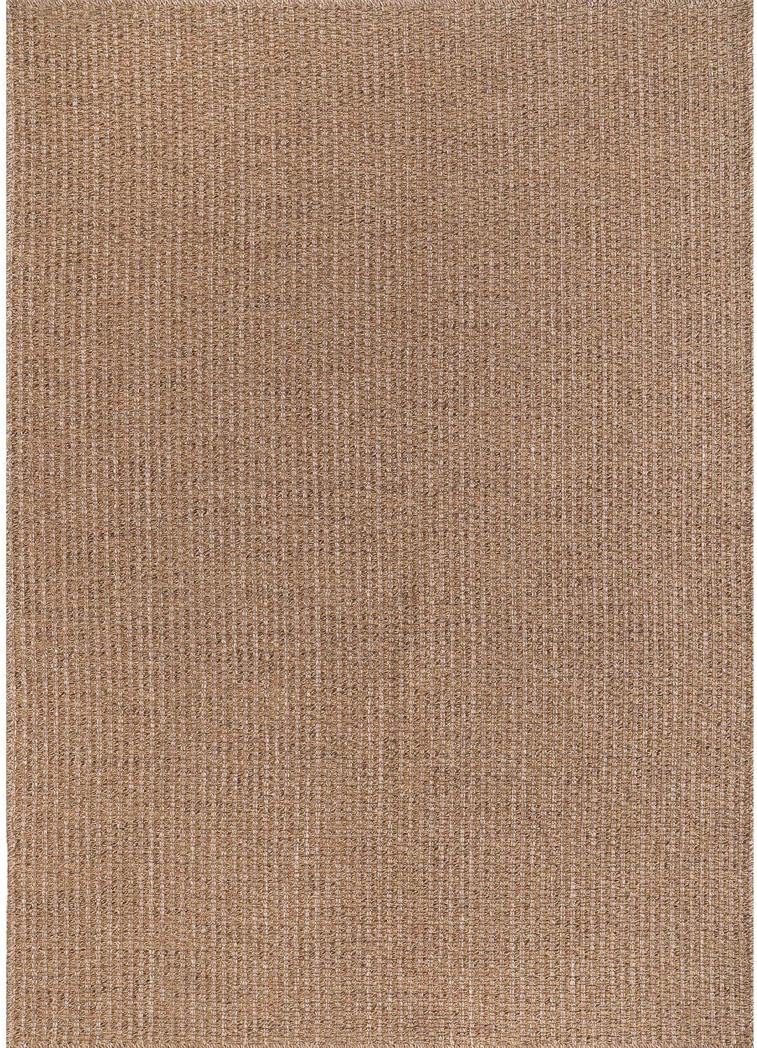 4'x6' Pata Hand Woven Chunky Jute Area Rug, Natural - JONATHAN Y
