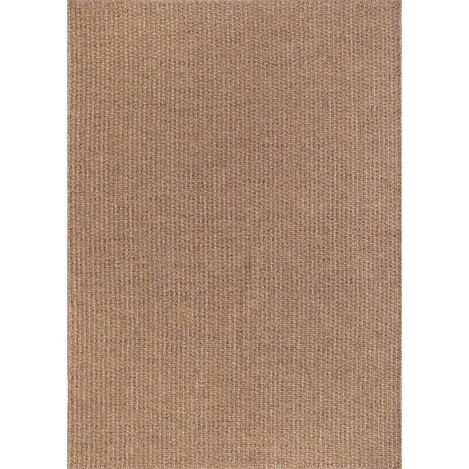 4'x6' Pata Hand Woven Chunky Jute Area Rug, Natural - JONATHAN Y