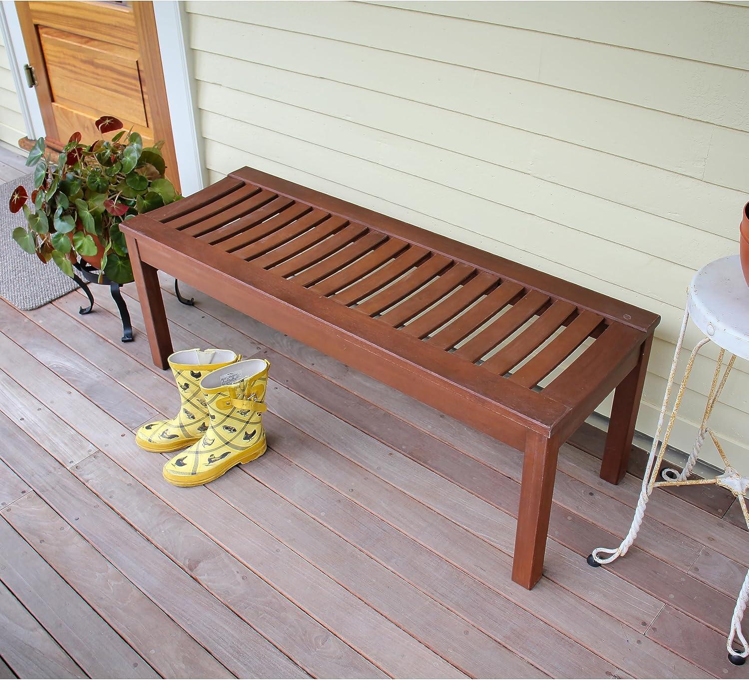 Achla Designs Backless Bench, 4-Foot - OFB-08