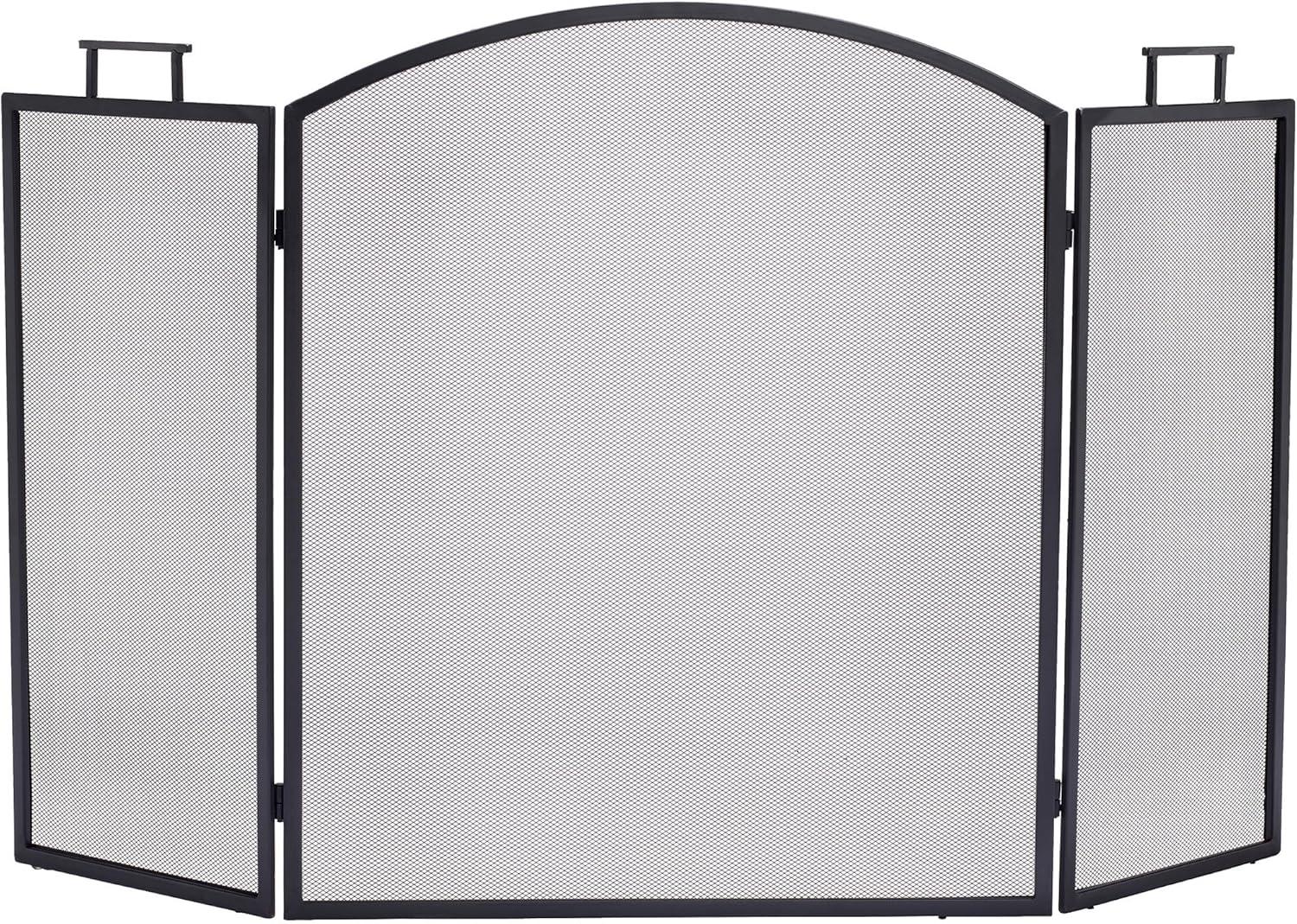 Dyna-Glo B1956194 Pleasant Hearth Classic Fireplace Screen - FA010S - Silver