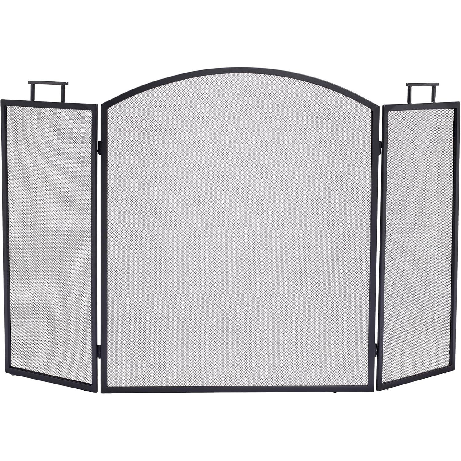 Dyna-Glo B1956194 Pleasant Hearth Classic Fireplace Screen - FA010S - Silver