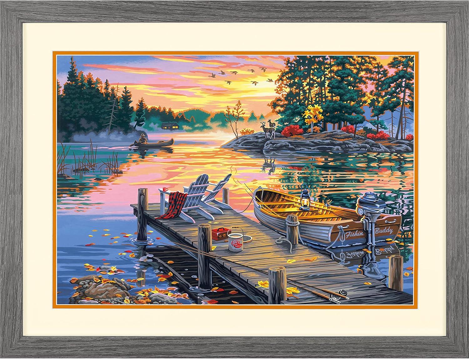 Paintworks® Morning Paradise Paint by Number Kit