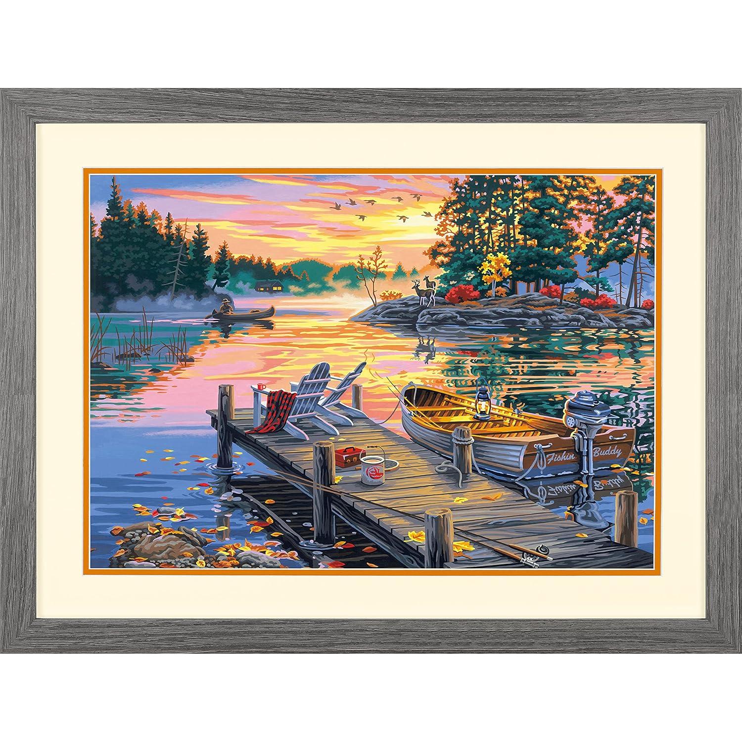 Paintworks® Morning Paradise Paint by Number Kit