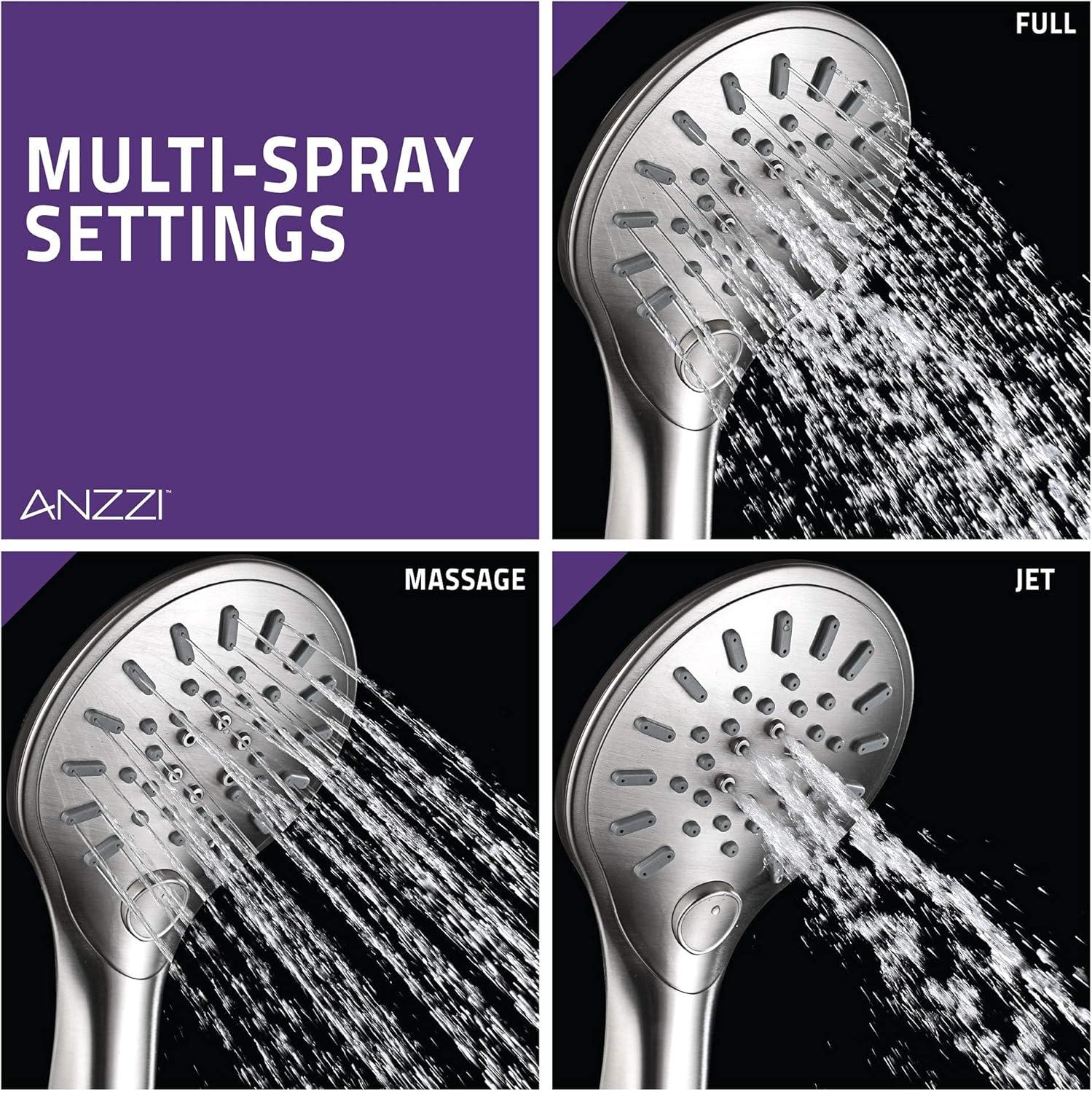 Valkrie Massage/Jet Dual Shower Head