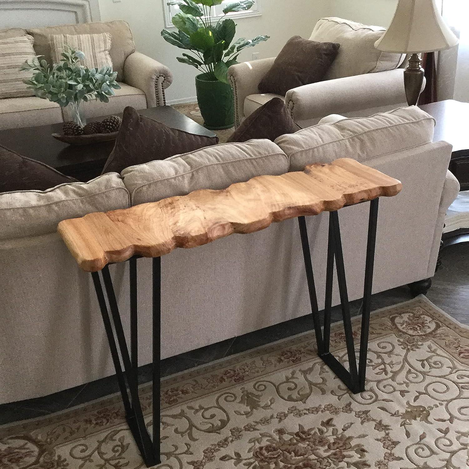 Home Soft Things Flat Iron Table Leg 30" 2pcs Set