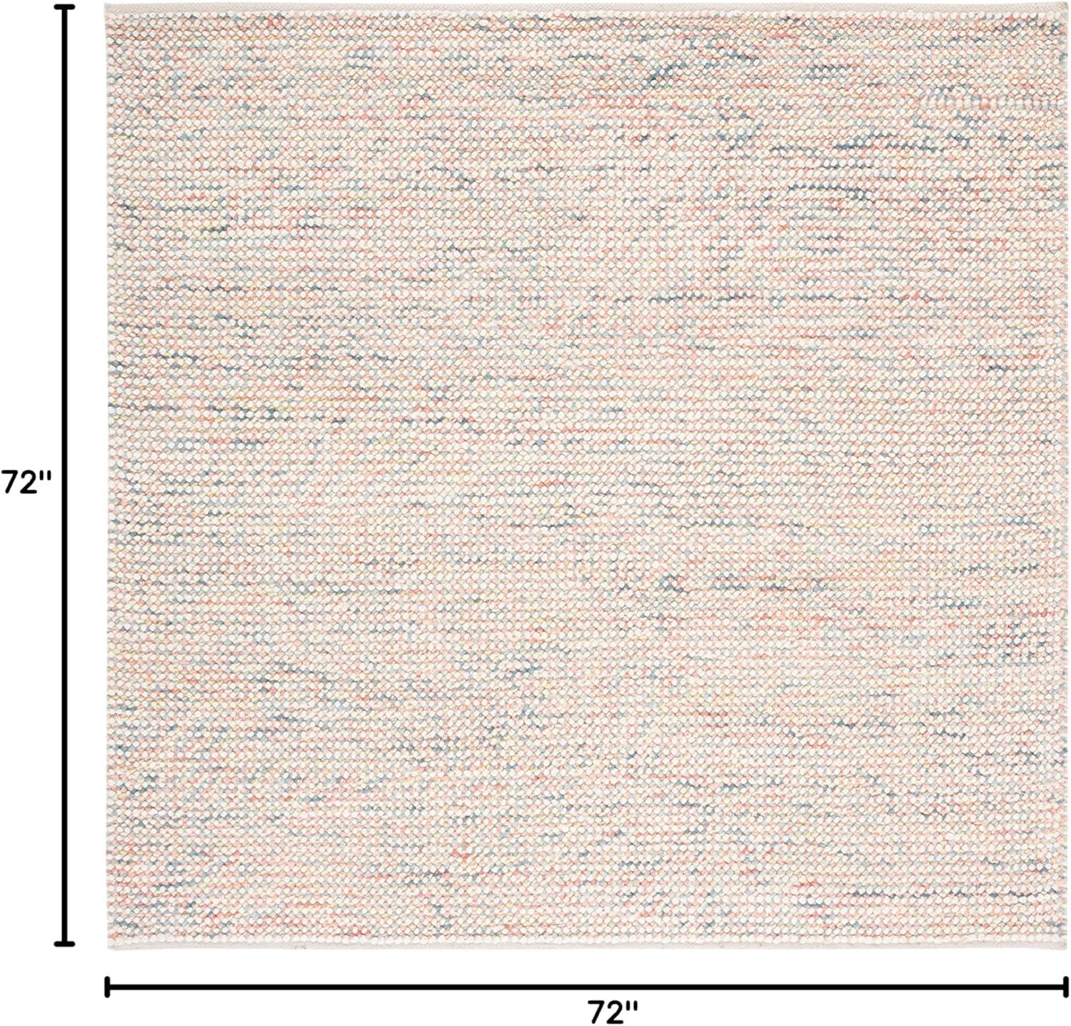 Latitude Run® Vermont Hand Woven Wool Solid Color Rug