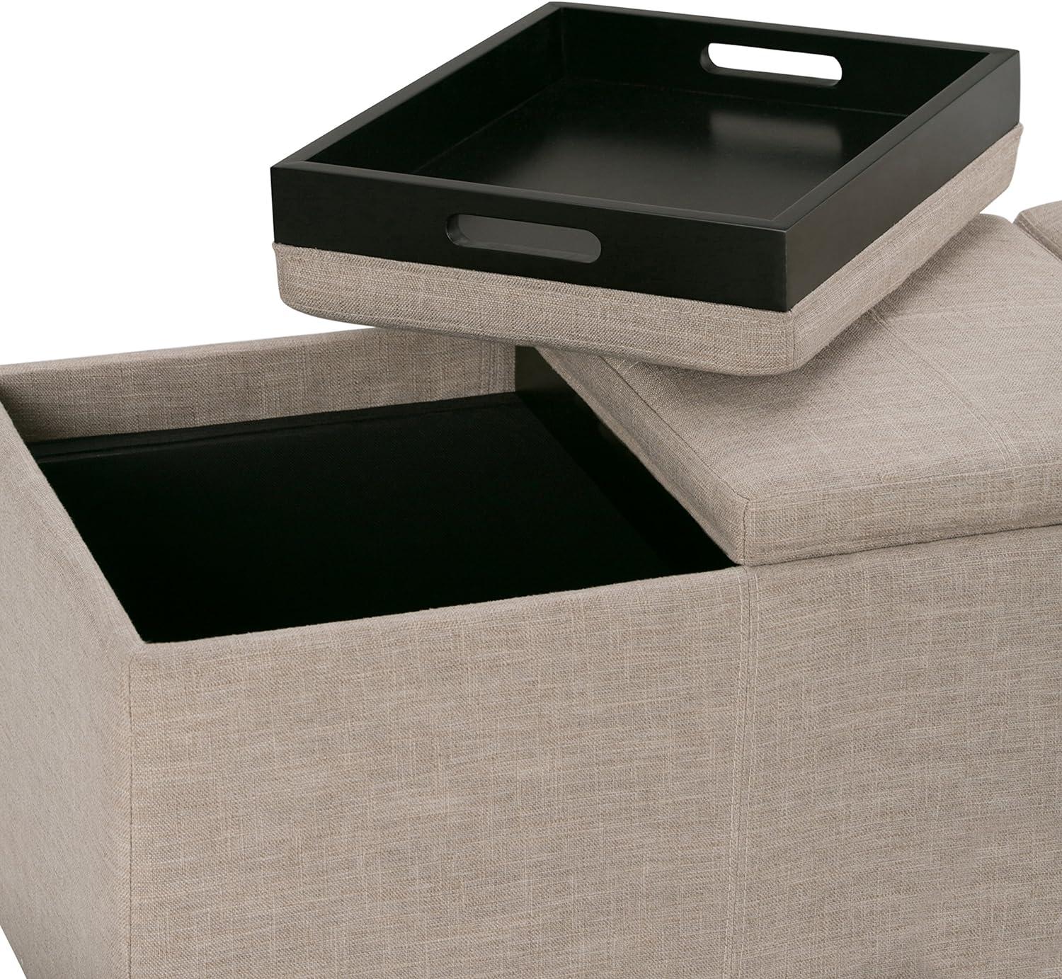 Atlin Designs Storage Bench in Natural