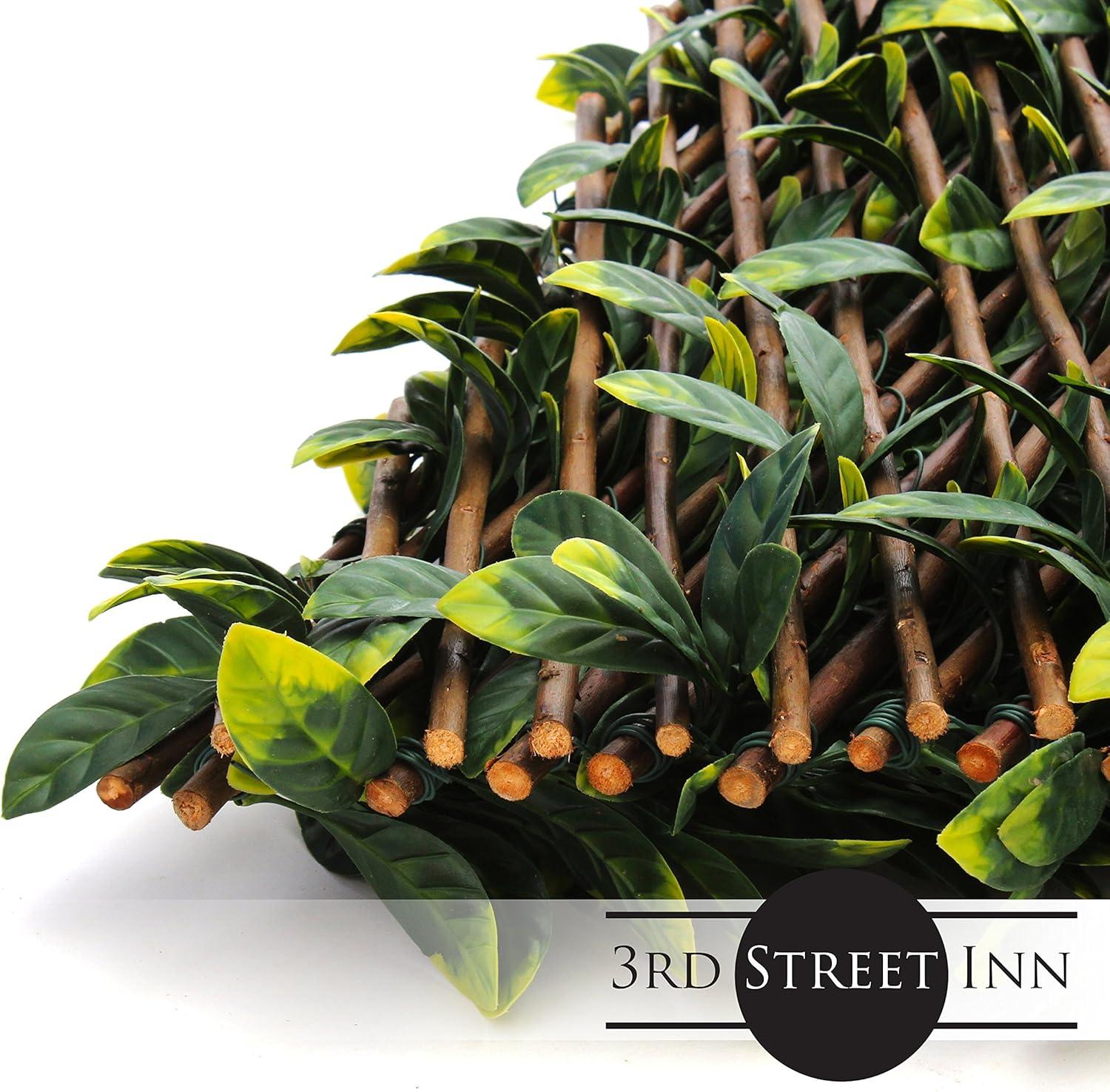 3rd Street Inn 1.6 ft. H x 9 ft. W Bamboo Privacy Screen (Set of 4)