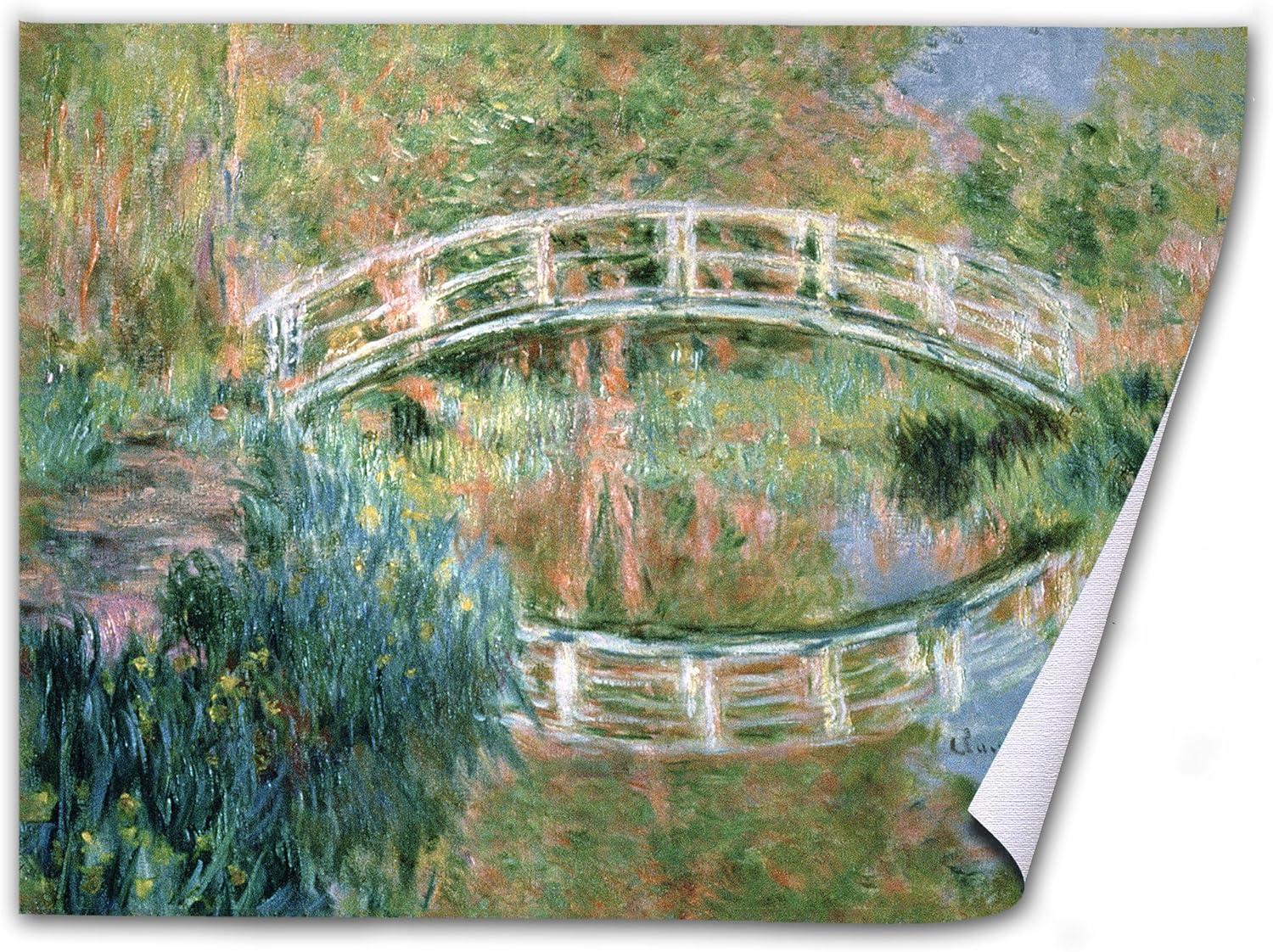 美品　Claude Monet 【arched bridge】 Amazon.com: Bridge at Dolceacqua Italy - From an Original