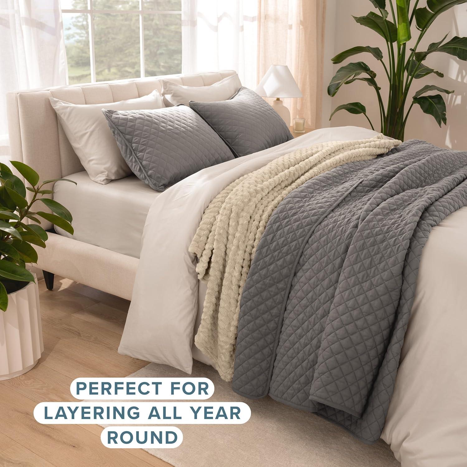 Bare Home Modern & Contemporary Coverlet Set
