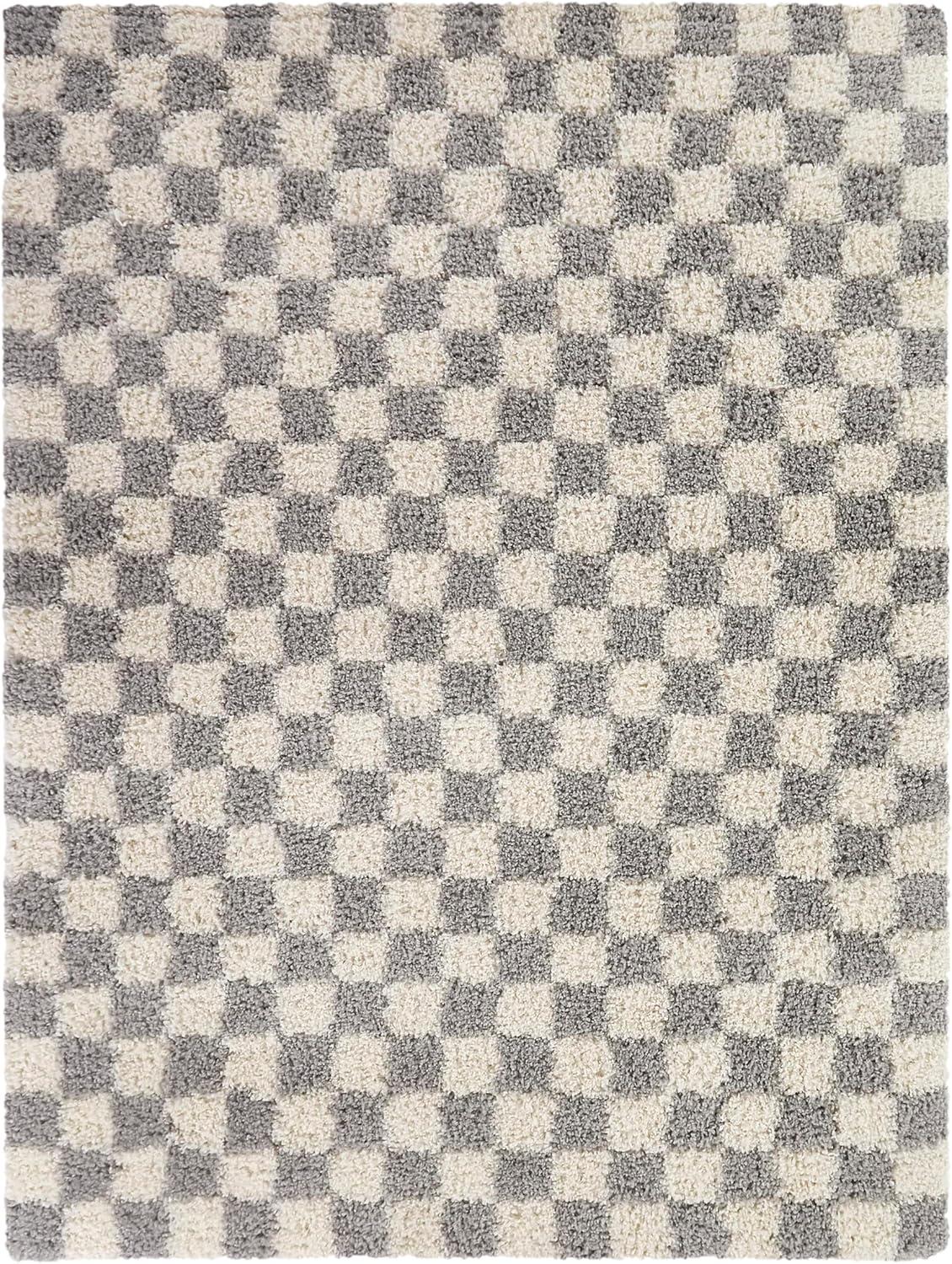 Balta Rugs Mackie Checkered Teen Shag Rug