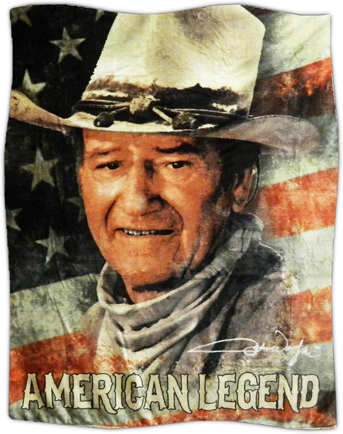 American Legend Patriotic Fleece Reversible Throw Blanket