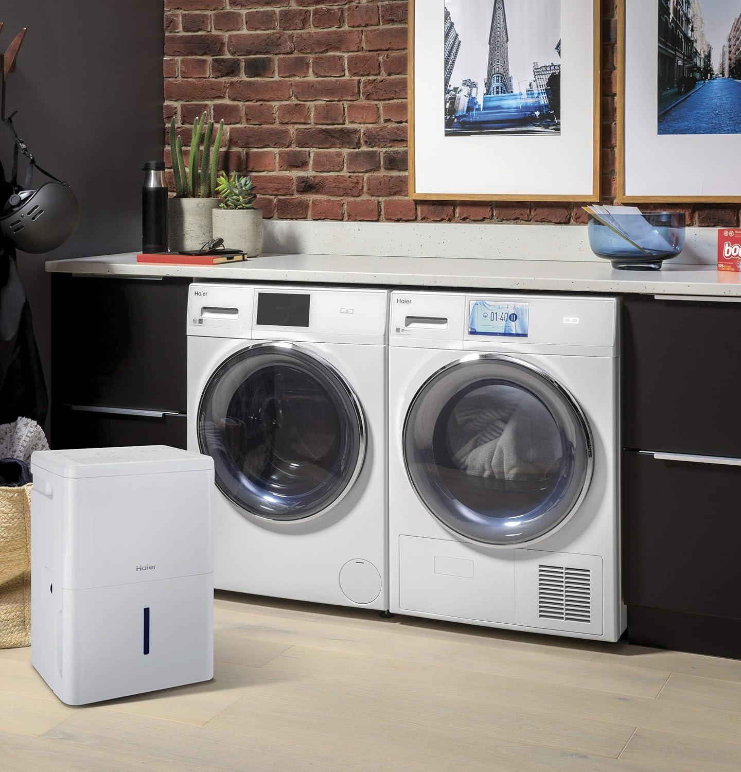 Restored Haier QDHR20LZ Energy Star 20 Pint Dehumidifier with digital controls (Refurbished)