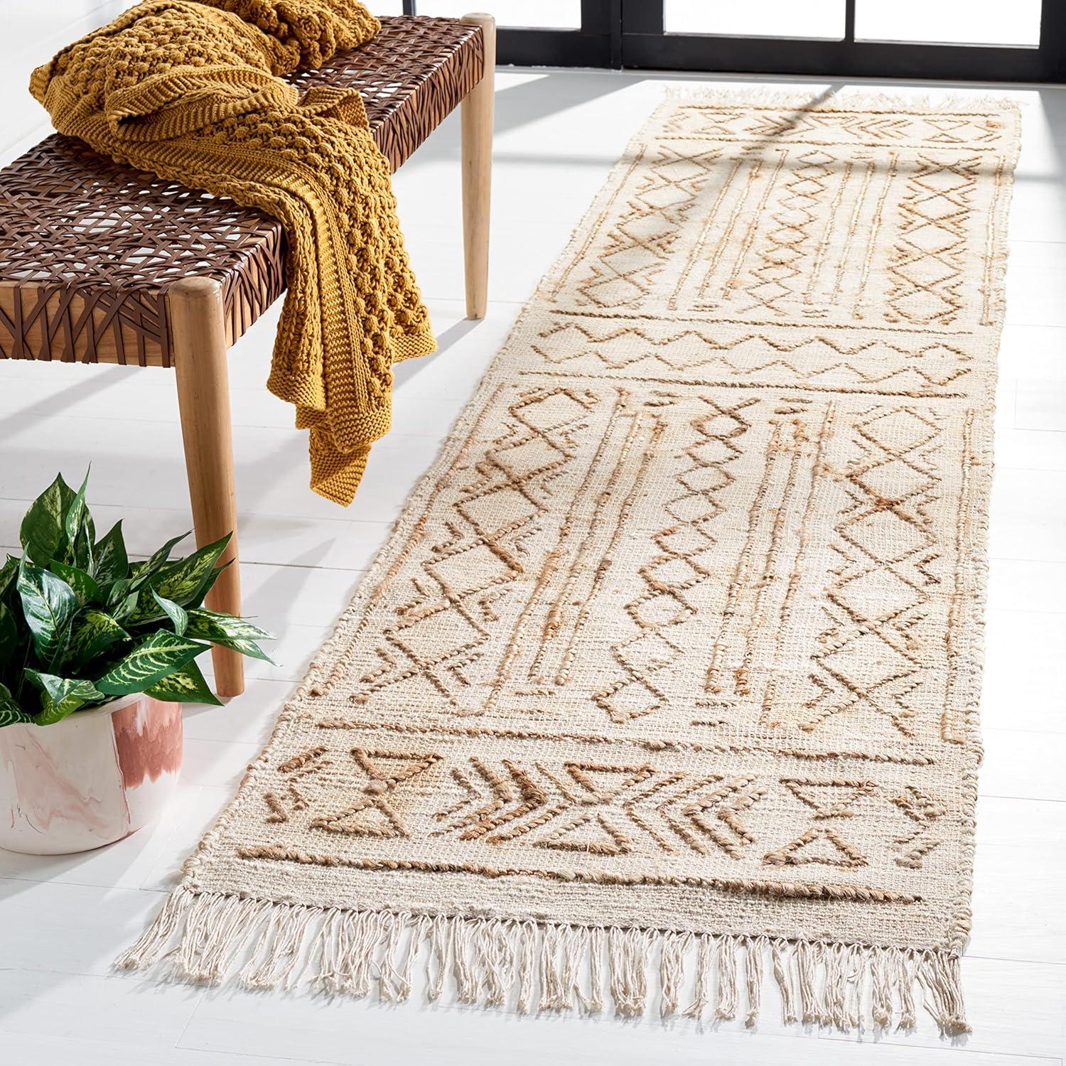 SAFAVIEH Natural Fiber NFB409A Natural / Beige Rug