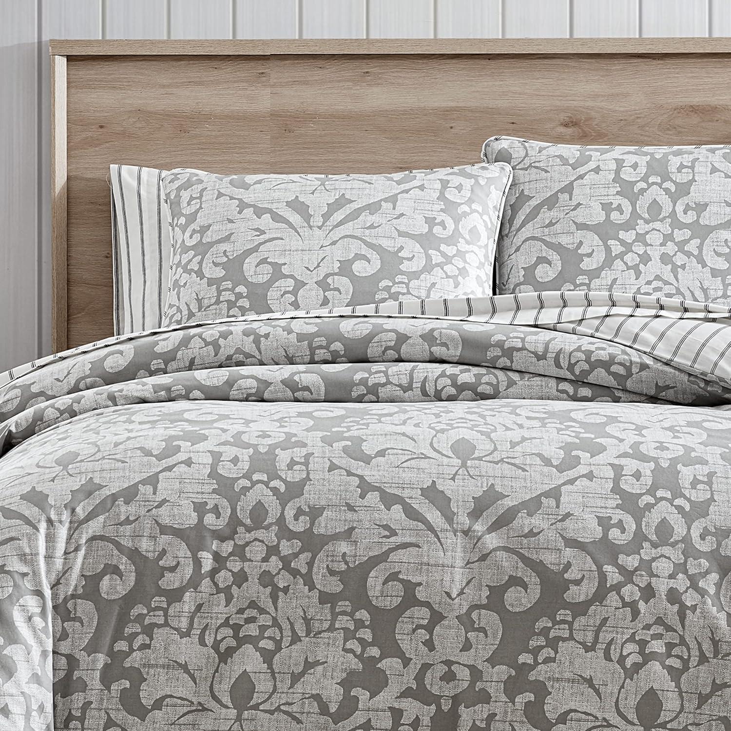 Camden Comforter Set Gray - Stone Cottage