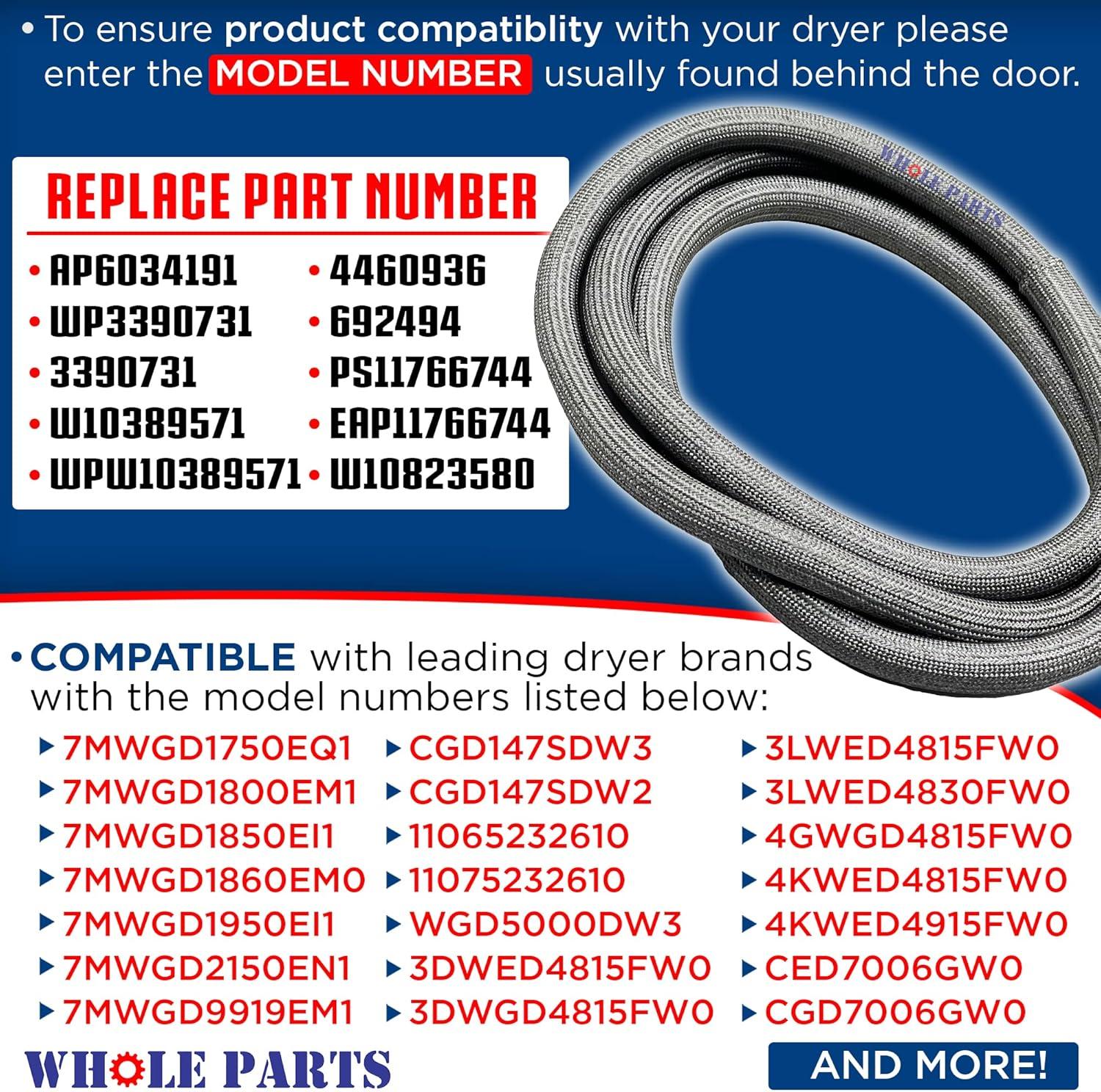 Whole Parts Whole Parts Washing Machine / Dryer Installation Kit