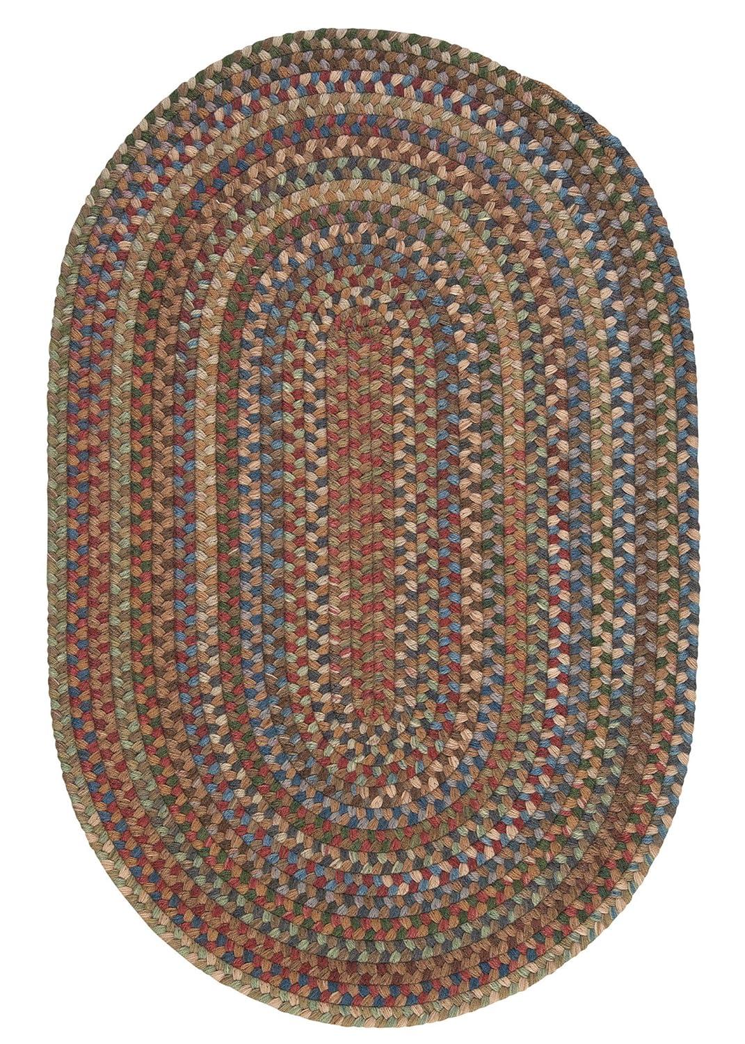 Cage Dusk 2 ft. x 4 ft. Braided Oval Area Rug