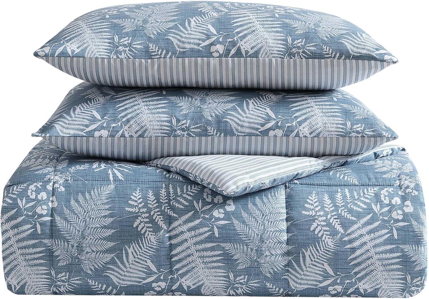 Eddie Bauer Eddie Bauer Fern Garden Blue Reversible Comforter Set
