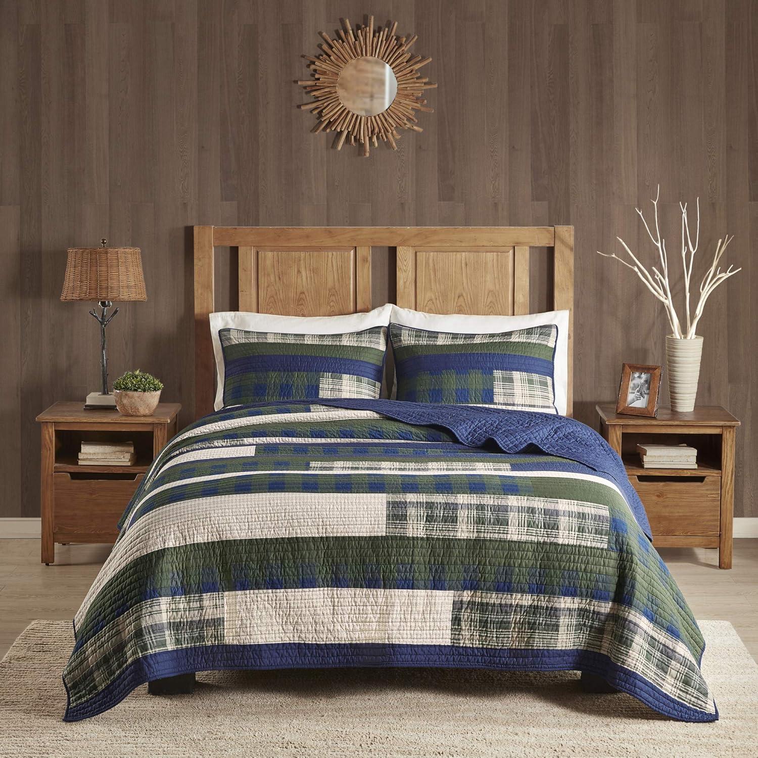 Woolrich Spruce Hill Oversized 100% Cotton Quilt Mini Set