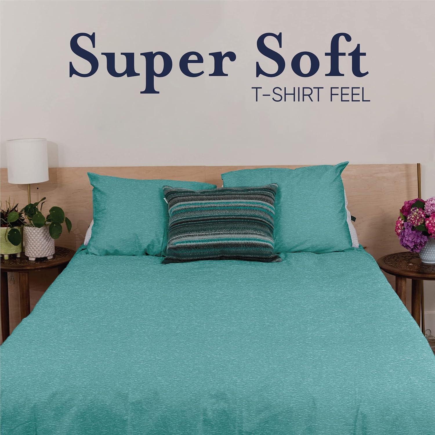 Ella Jayne Home Ella Jayne Soft Heather Jersey Knit 4-Piece Sheet Set