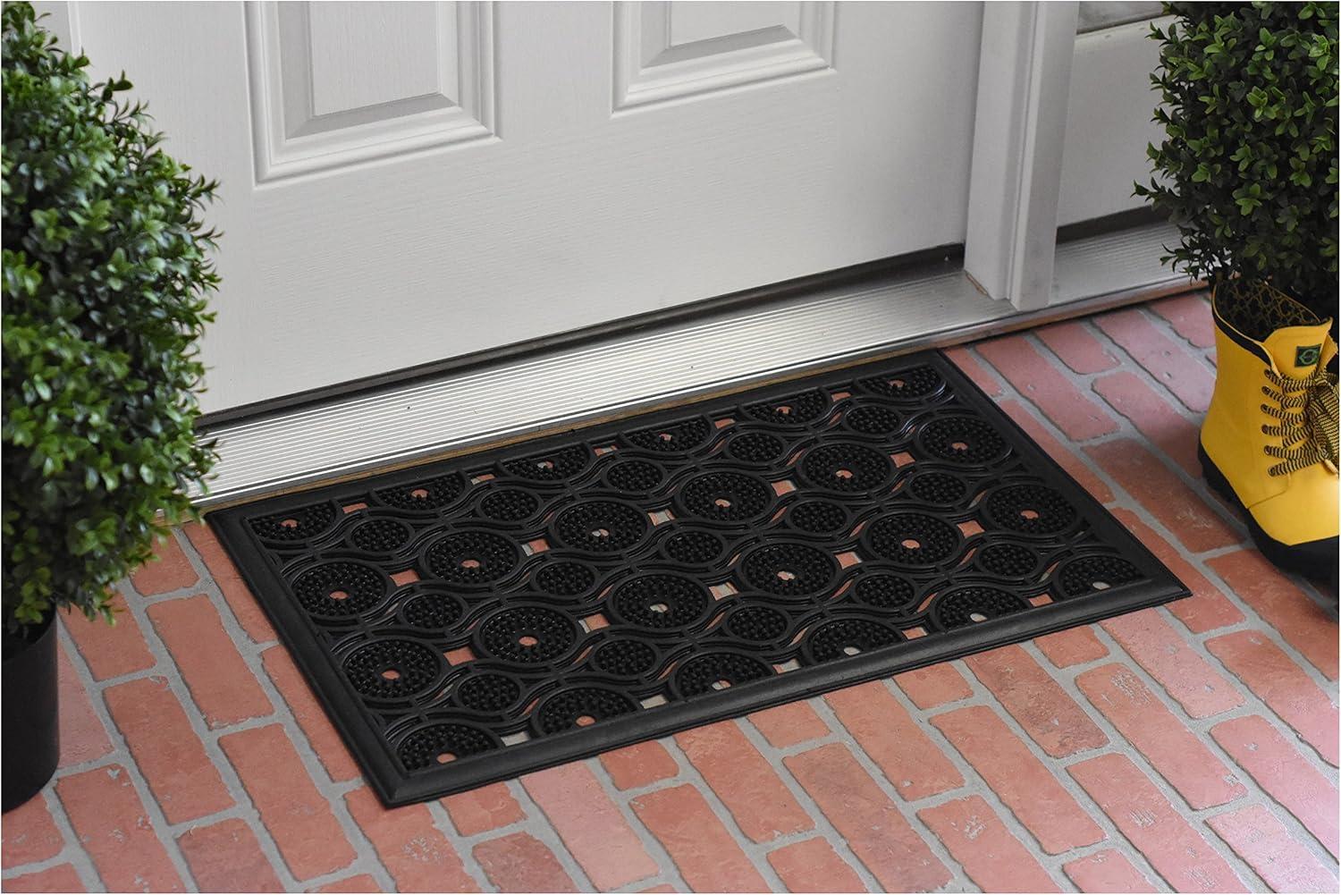 Calloway Mills Nobe Rubber Outdoor Doormat 18" x 30"