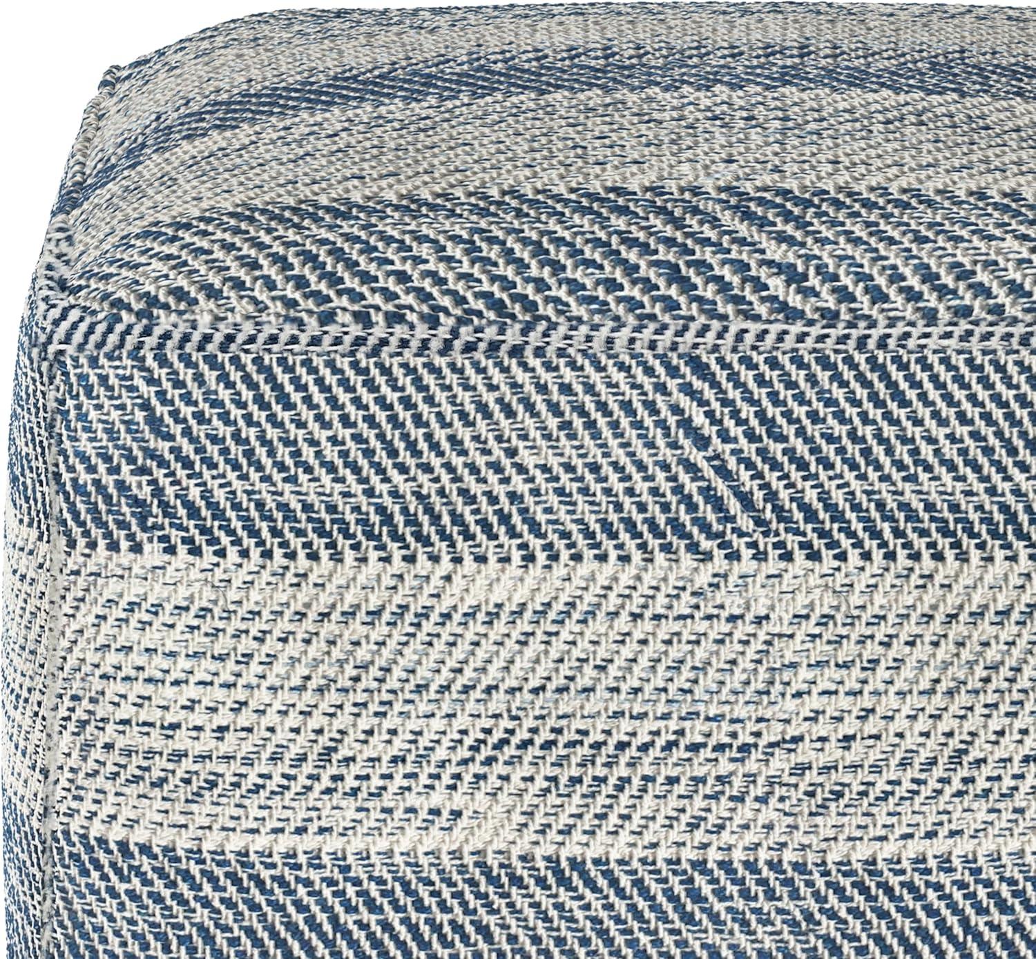 Clay Upholstered Pouf
