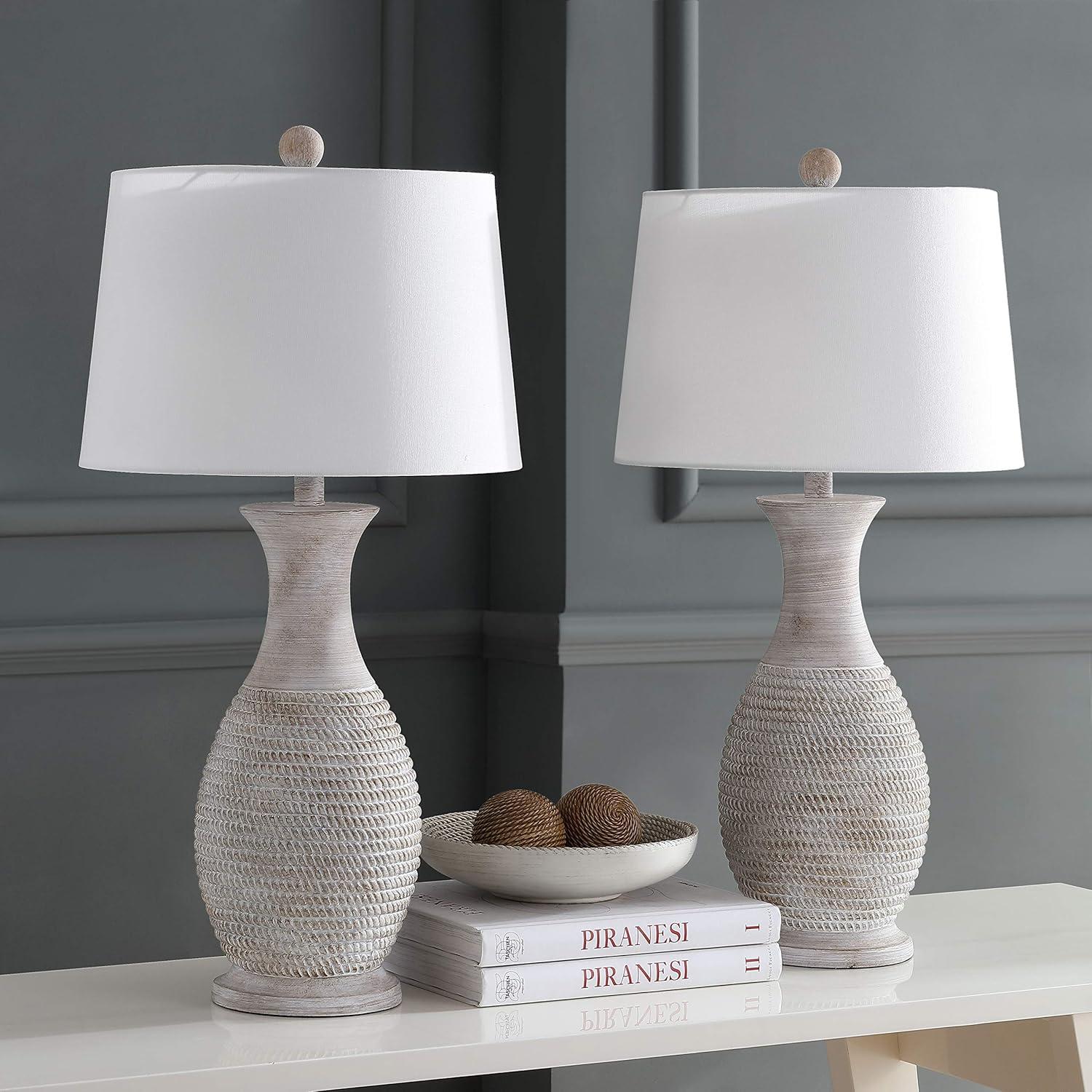 Ophelia & Co. Plath Resin Table Lamp (Set of 2)