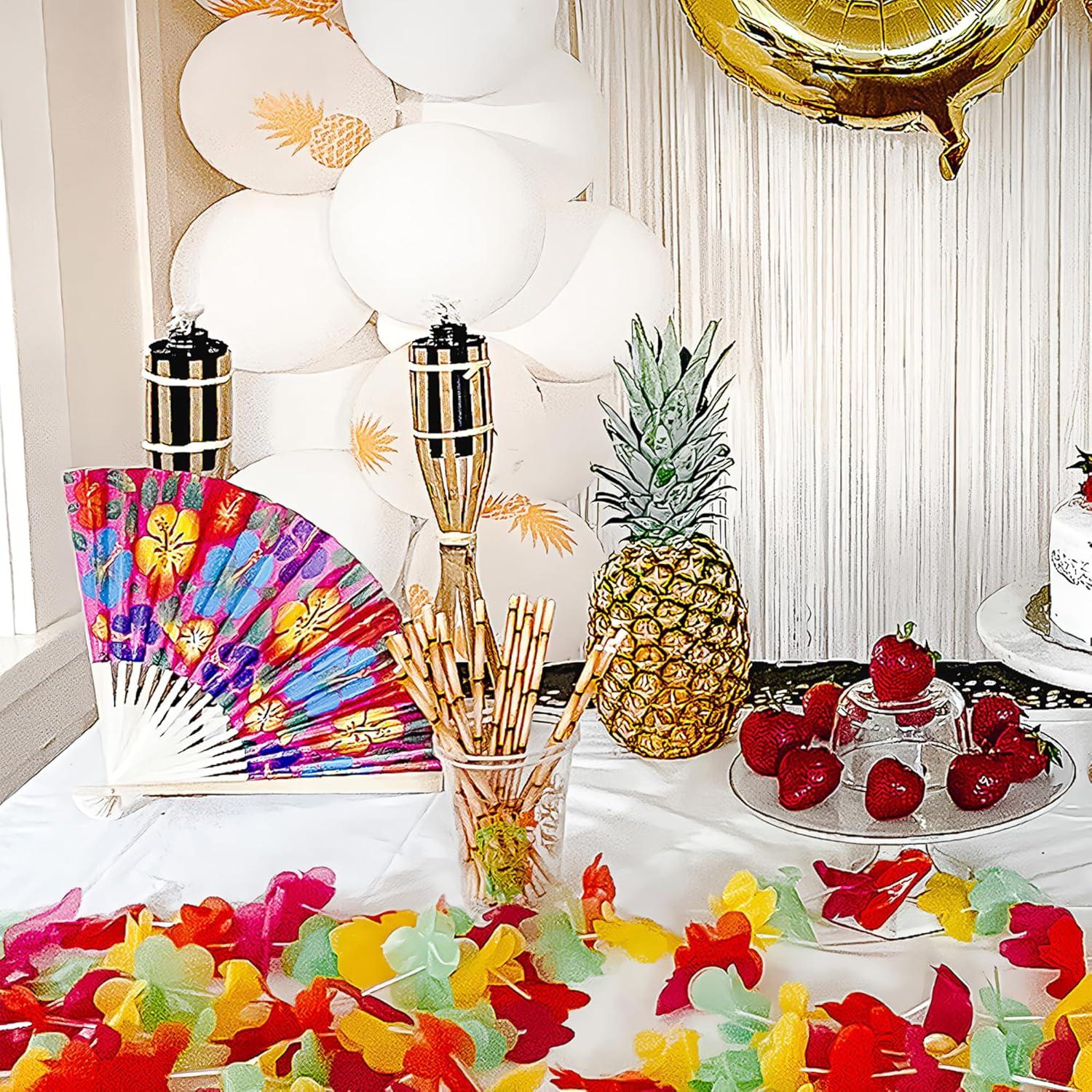 Bamboo Paper Straws (24Pc) - Party Supplies - 24 Pieces