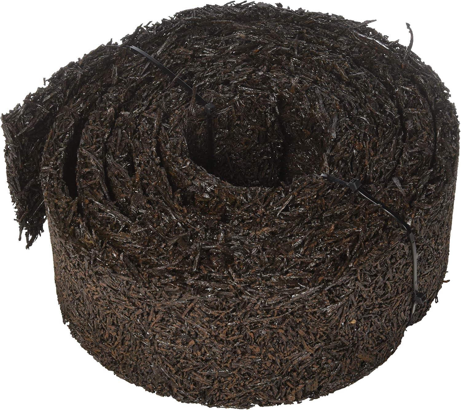 Evergreen Enterprises, Inc Perma Mulch Recycled Rubber Garden Border Edging, 120" L