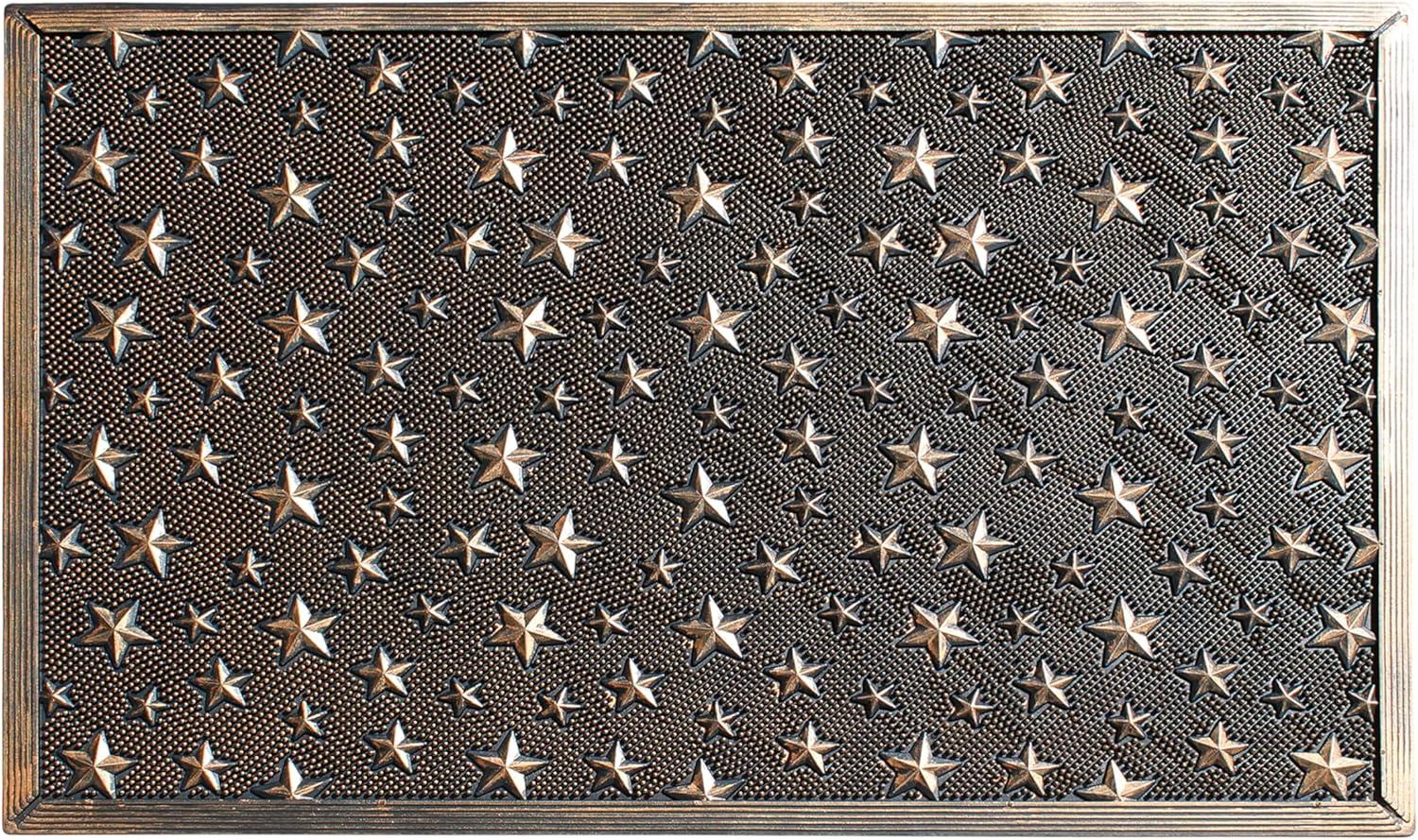 A1HC Good Luck Design Rubber Pin Welcome Door Mats 24"x36" for Outdoor Entrance, Fun Designed Doormat, Welcome Mats for Front Door Non-Slip Backing Rubber Doormat for Indoor Outdoor Use