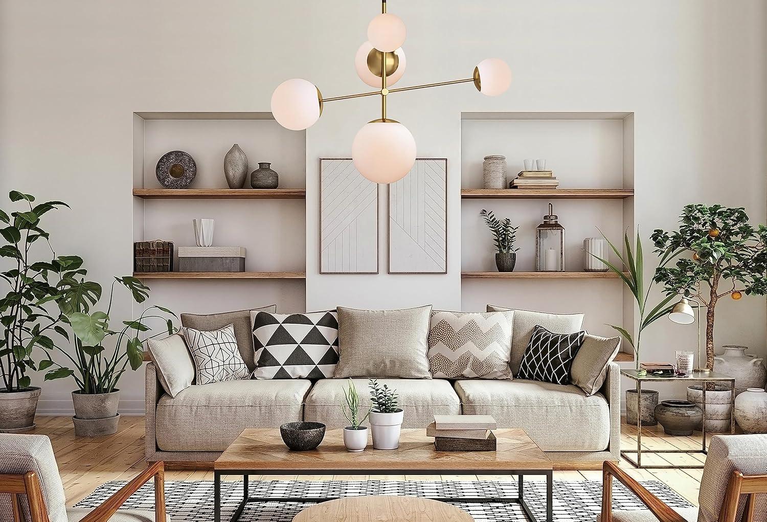 Drake Single Light Glass Dimmable Pendant