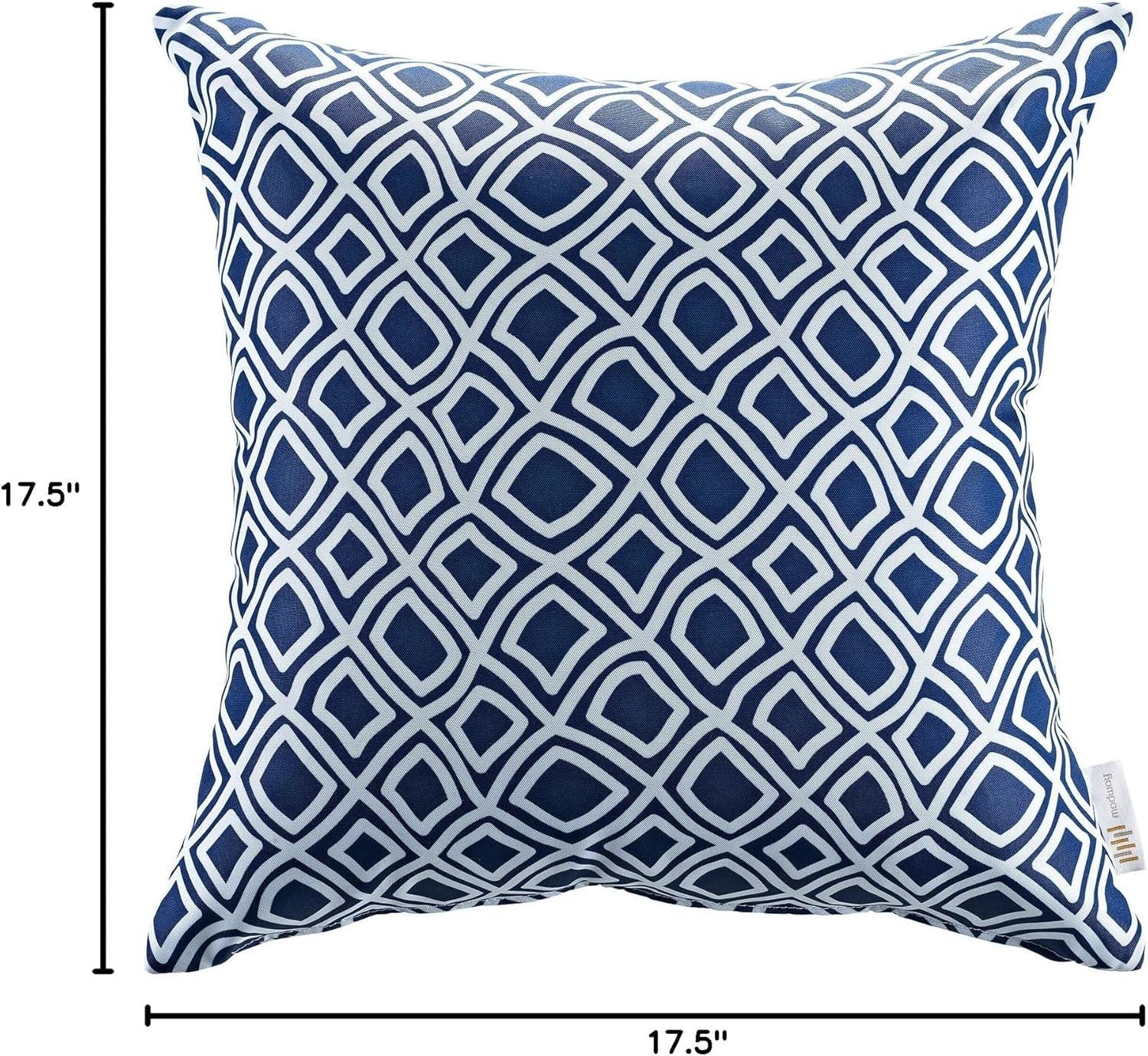 Modway Outdoor Indoor Two All Weather Patio Throw Pillows (Set of 2)